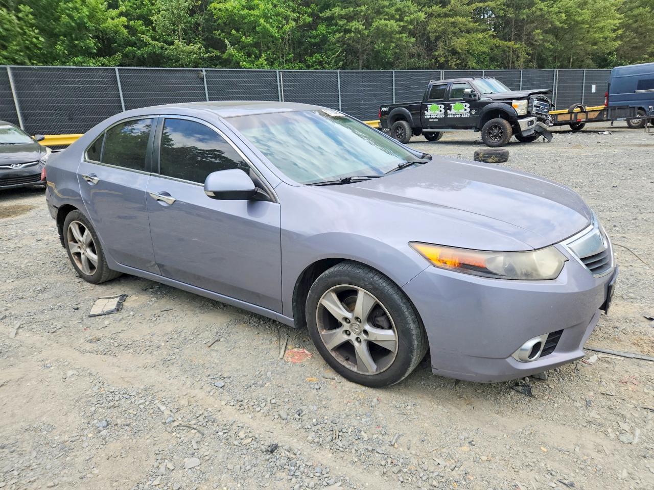 2011 Acura Tsx Silver vin: JH4CU2F61BC000789