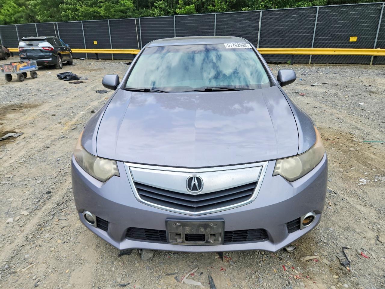 2011 Acura Tsx Silver vin: JH4CU2F61BC000789