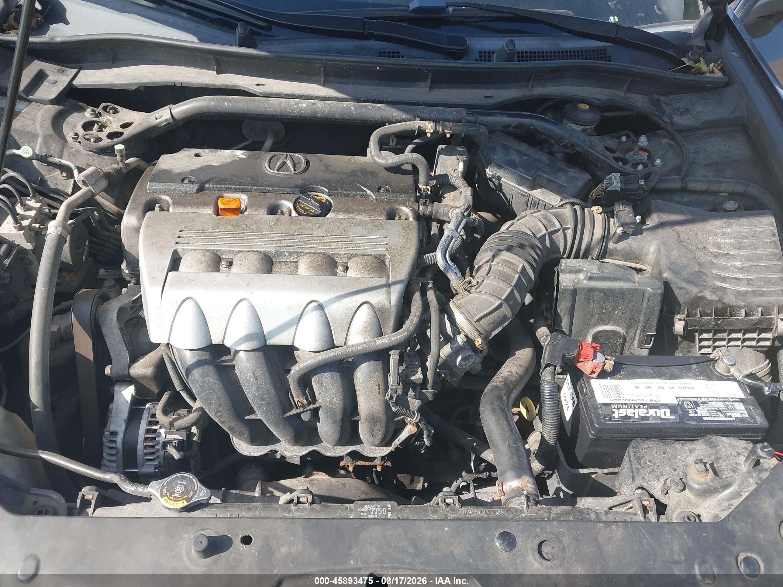 2011 Acura Tsx 2.4 Black vin: JH4CU2F61BC001019