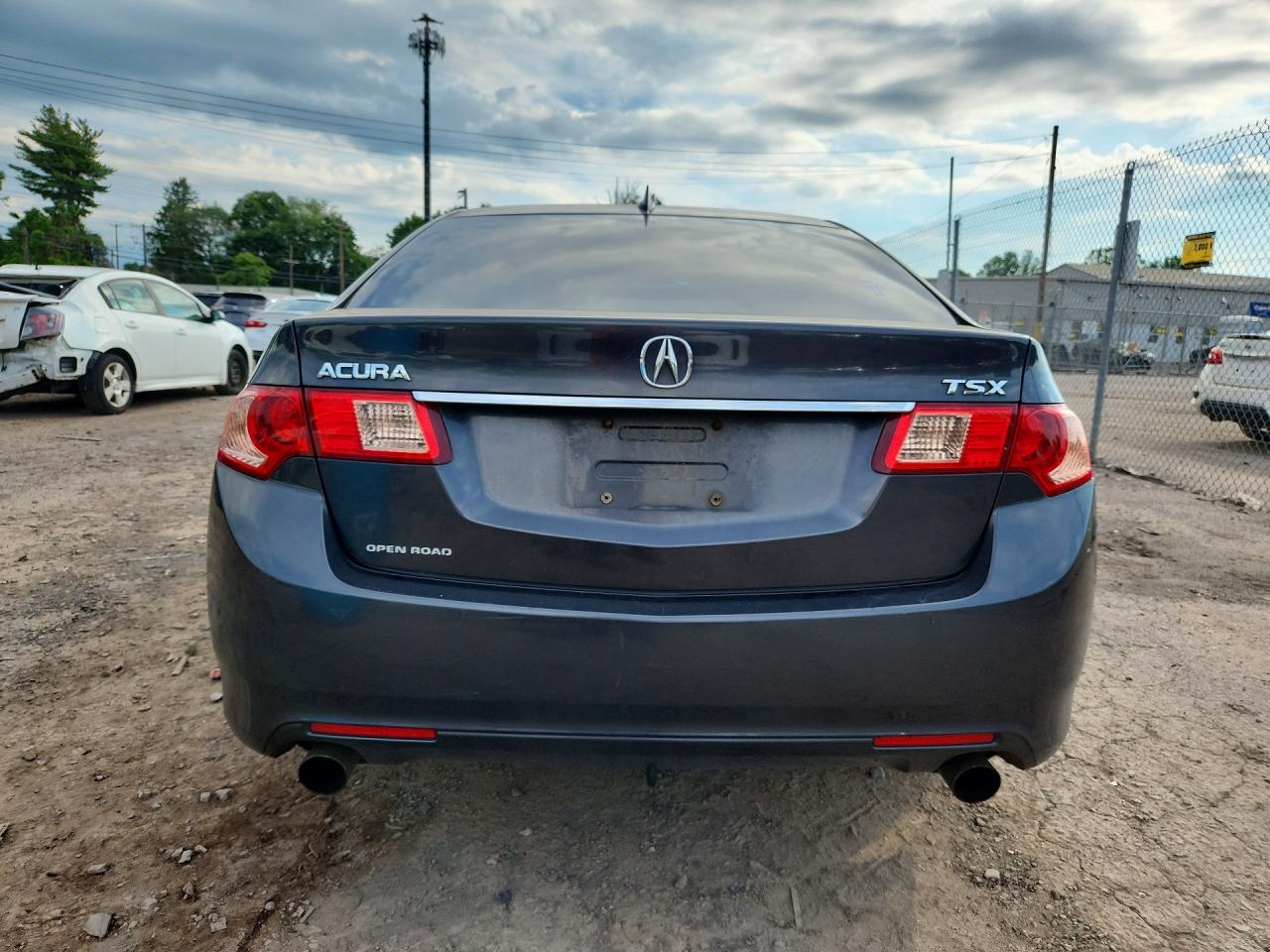 2011 Acura Tsx Gray vin: JH4CU2F61BC002896