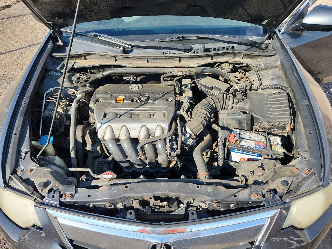 2011 Acura Tsx Gray vin: JH4CU2F61BC002896