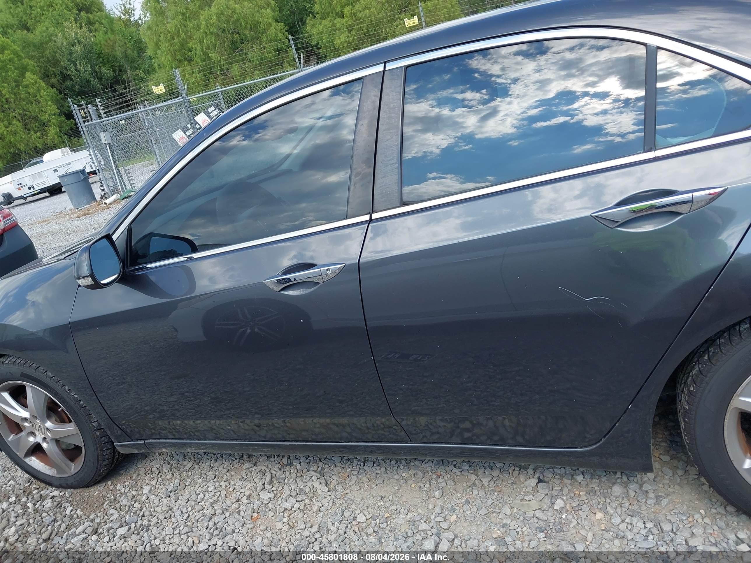 2011 Acura Tsx 2.4 Gray vin: JH4CU2F61BC004597