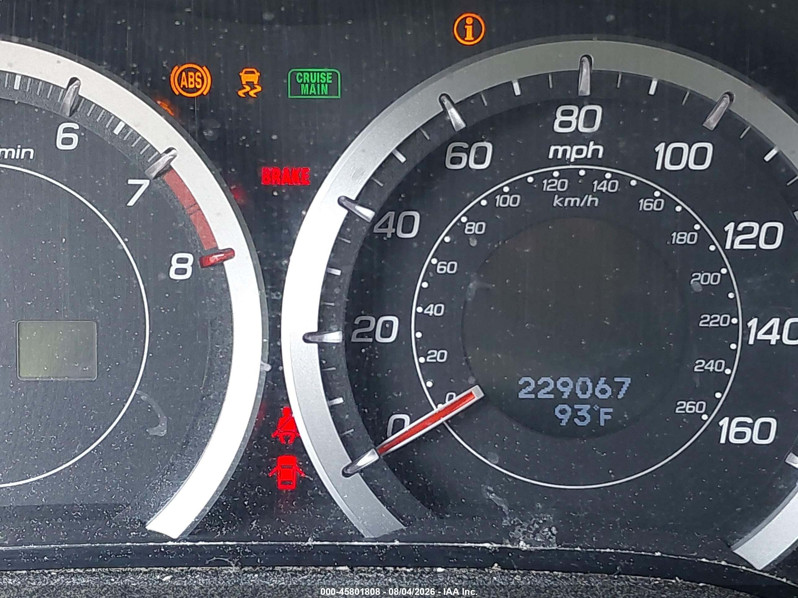 2011 Acura Tsx 2.4 Gray vin: JH4CU2F61BC004597