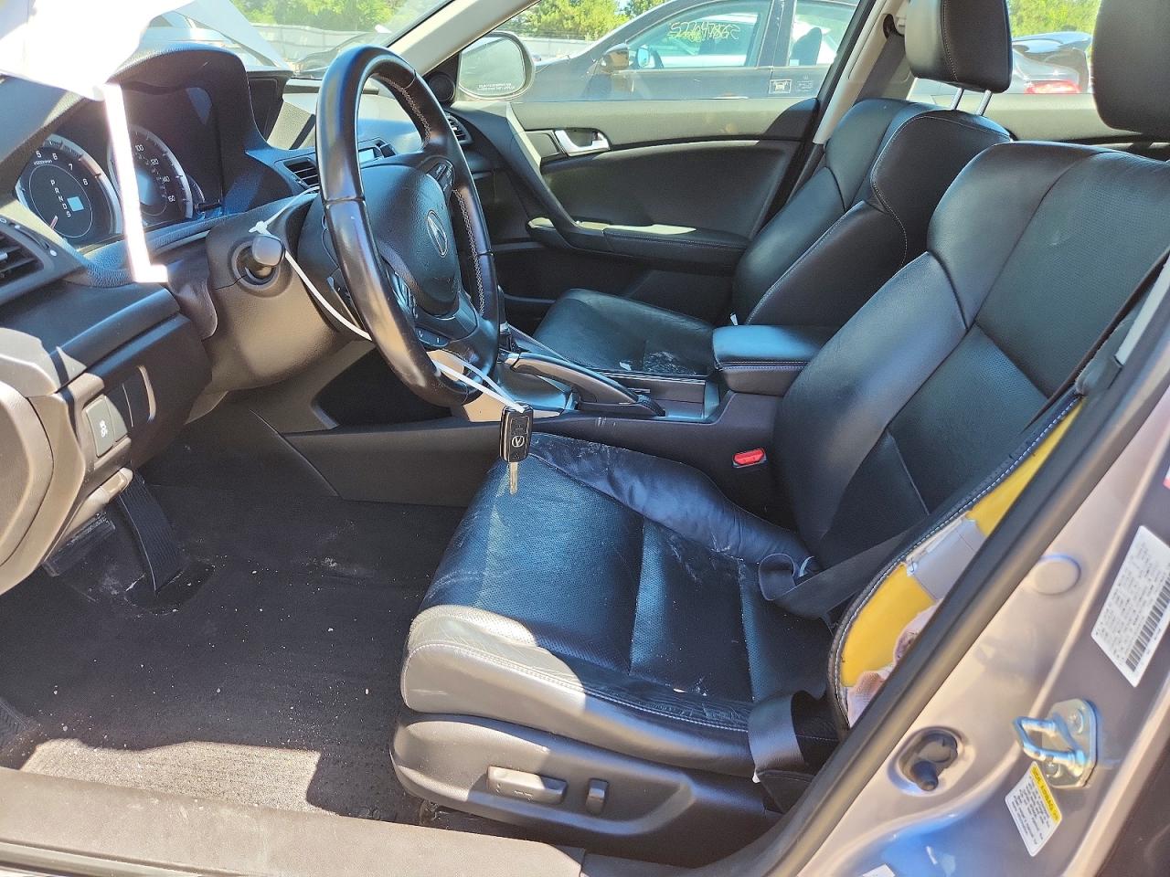 2011 Acura Tsx Серый vin: JH4CU2F61BC006334