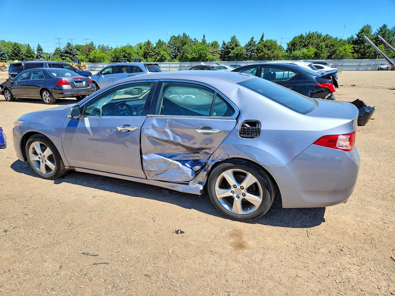 2011 Acura Tsx Серый vin: JH4CU2F61BC006334