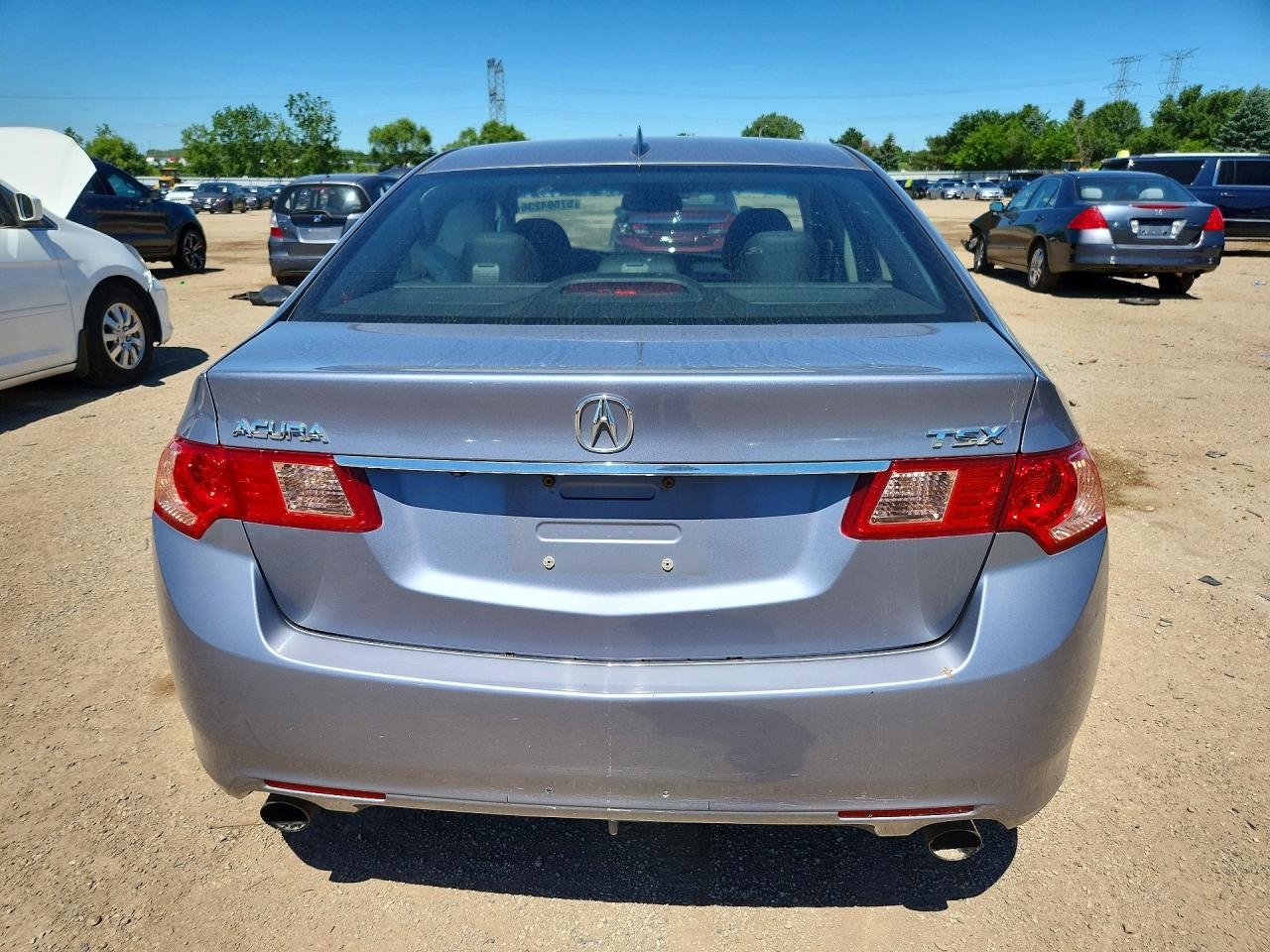 2011 Acura Tsx Серый vin: JH4CU2F61BC006334