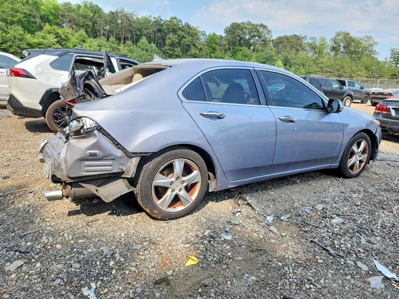 2012 Acura Tsx Tech Blue vin: JH4CU2F61CC005718