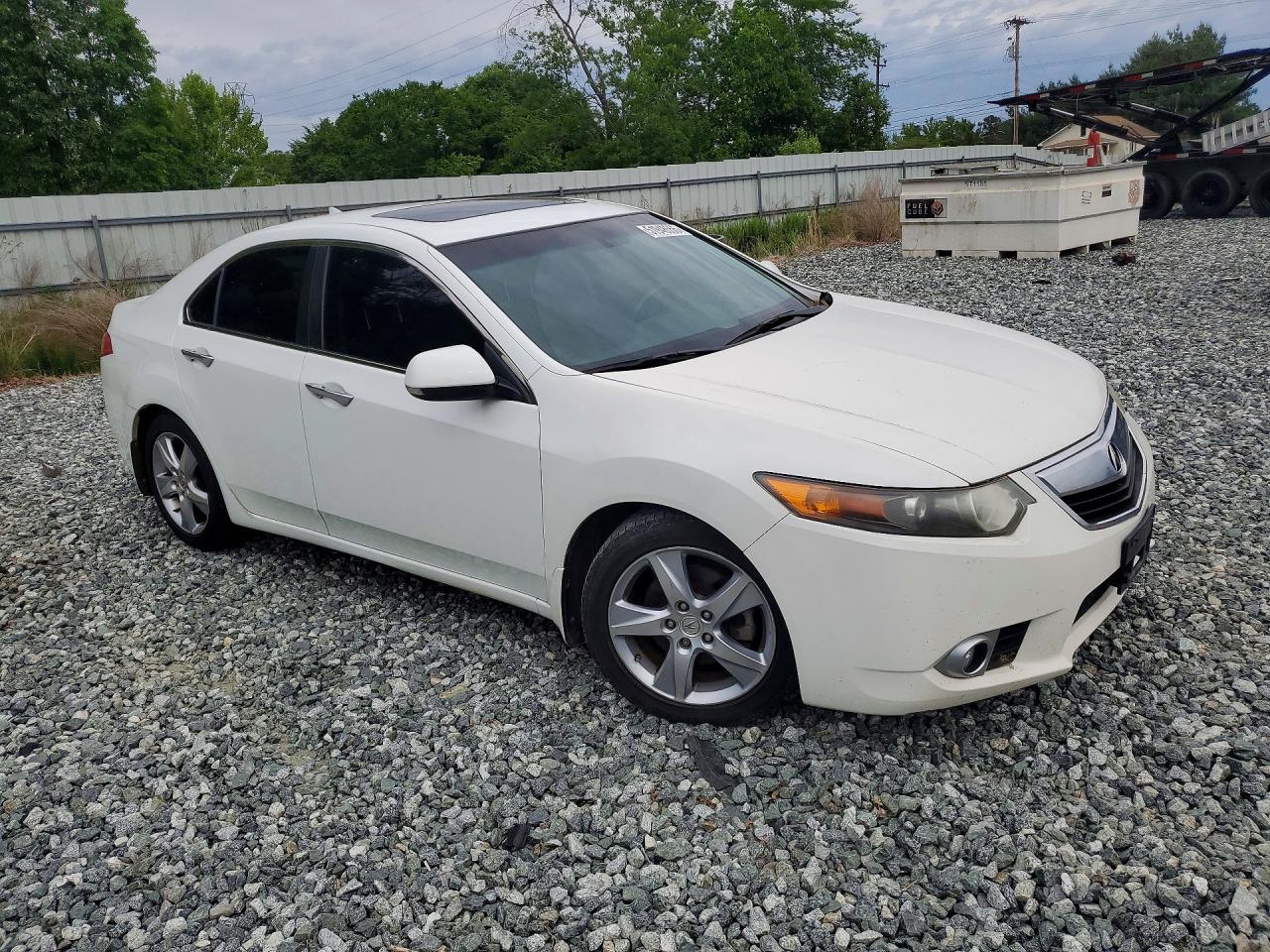 2012 Acur Tsx White vin: JH4CU2F61CC007131