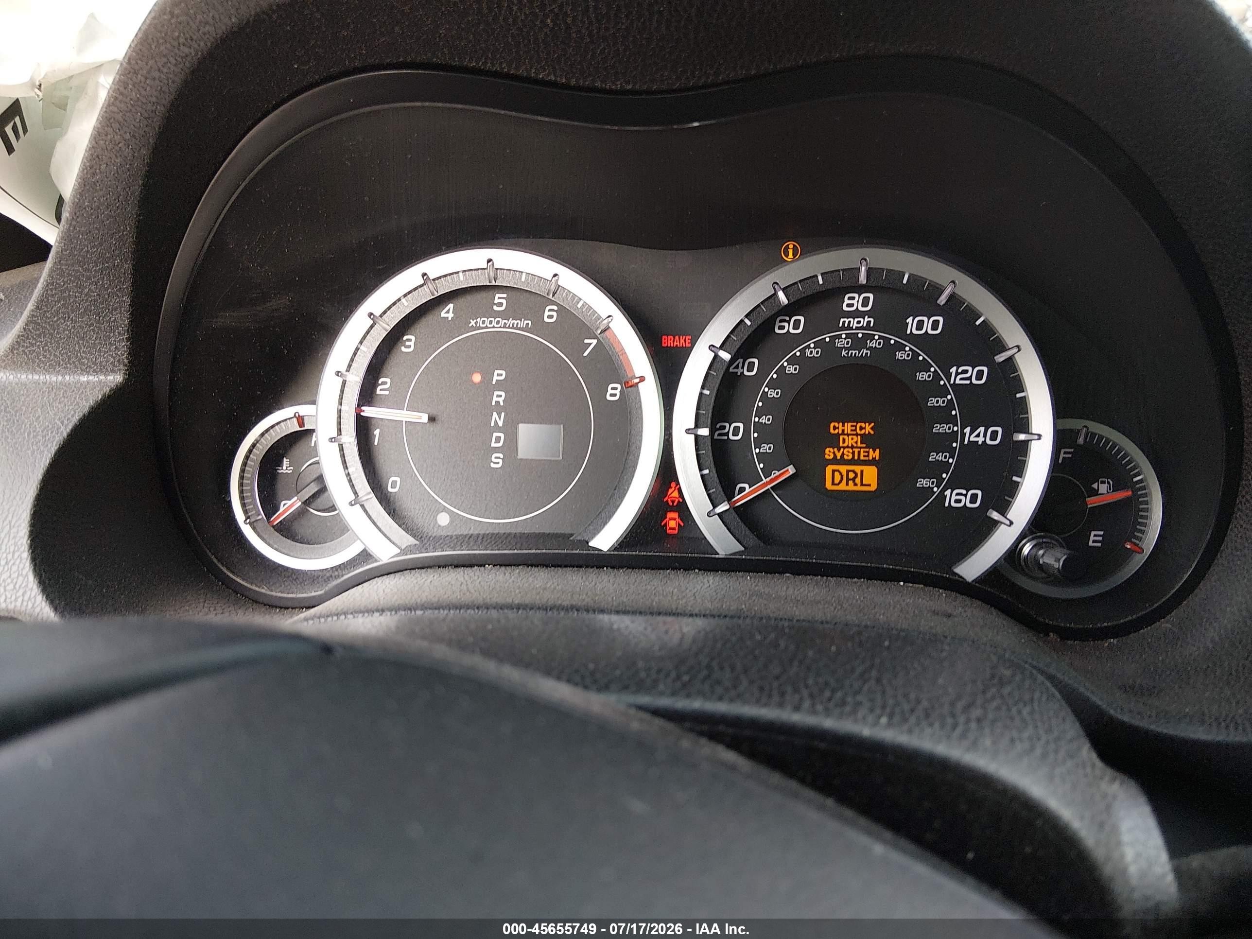 2012 Acura Tsx 2.4 White vin: JH4CU2F61CC013060