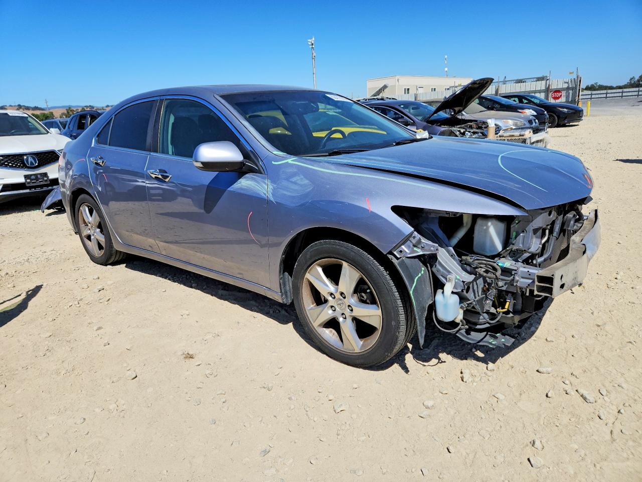 2012 Acura Tsx Tech Silver vin: JH4CU2F61CC018212