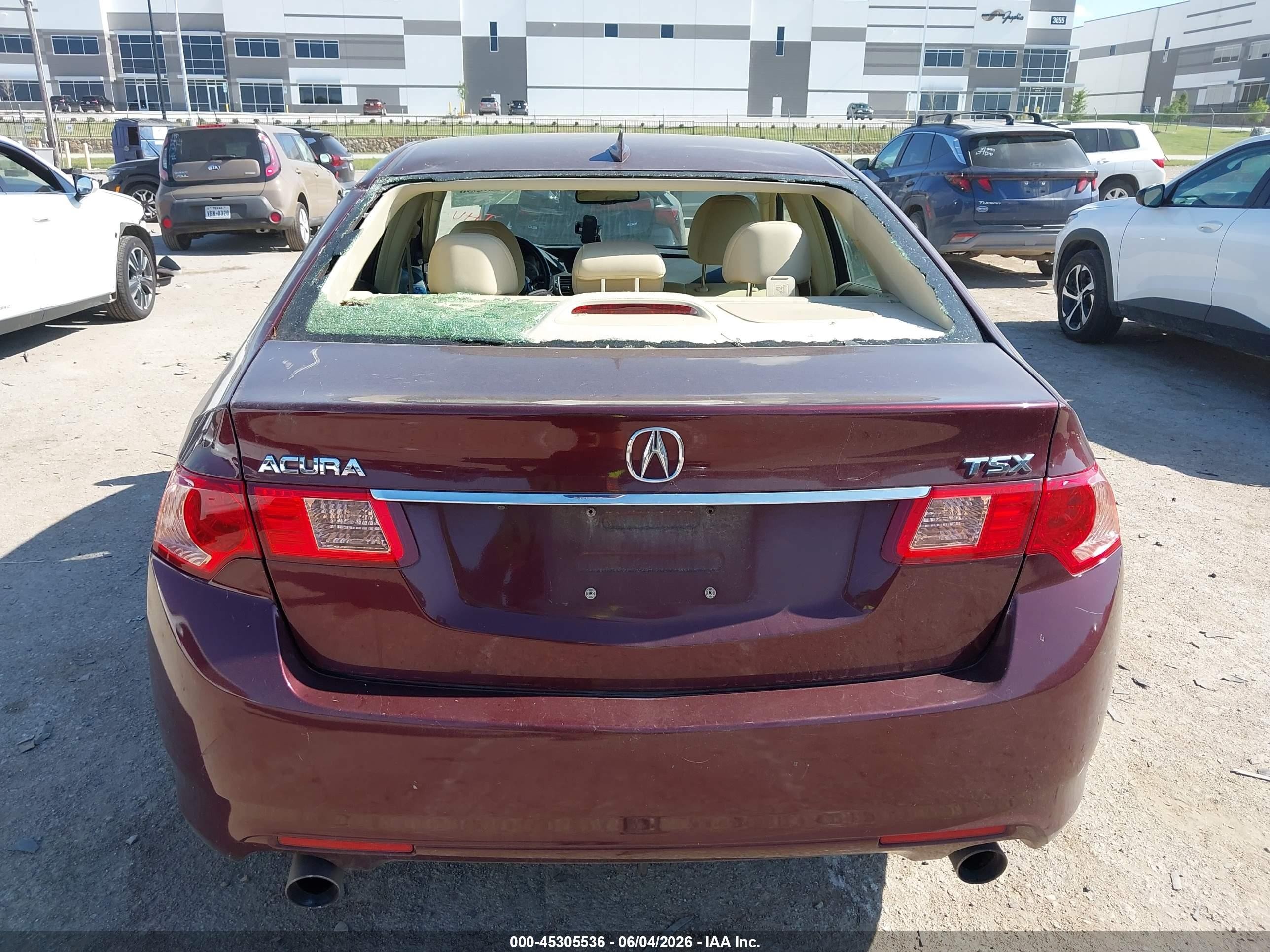 2012 Acura Tsx 2.4 Maroon vin: JH4CU2F61CC021210