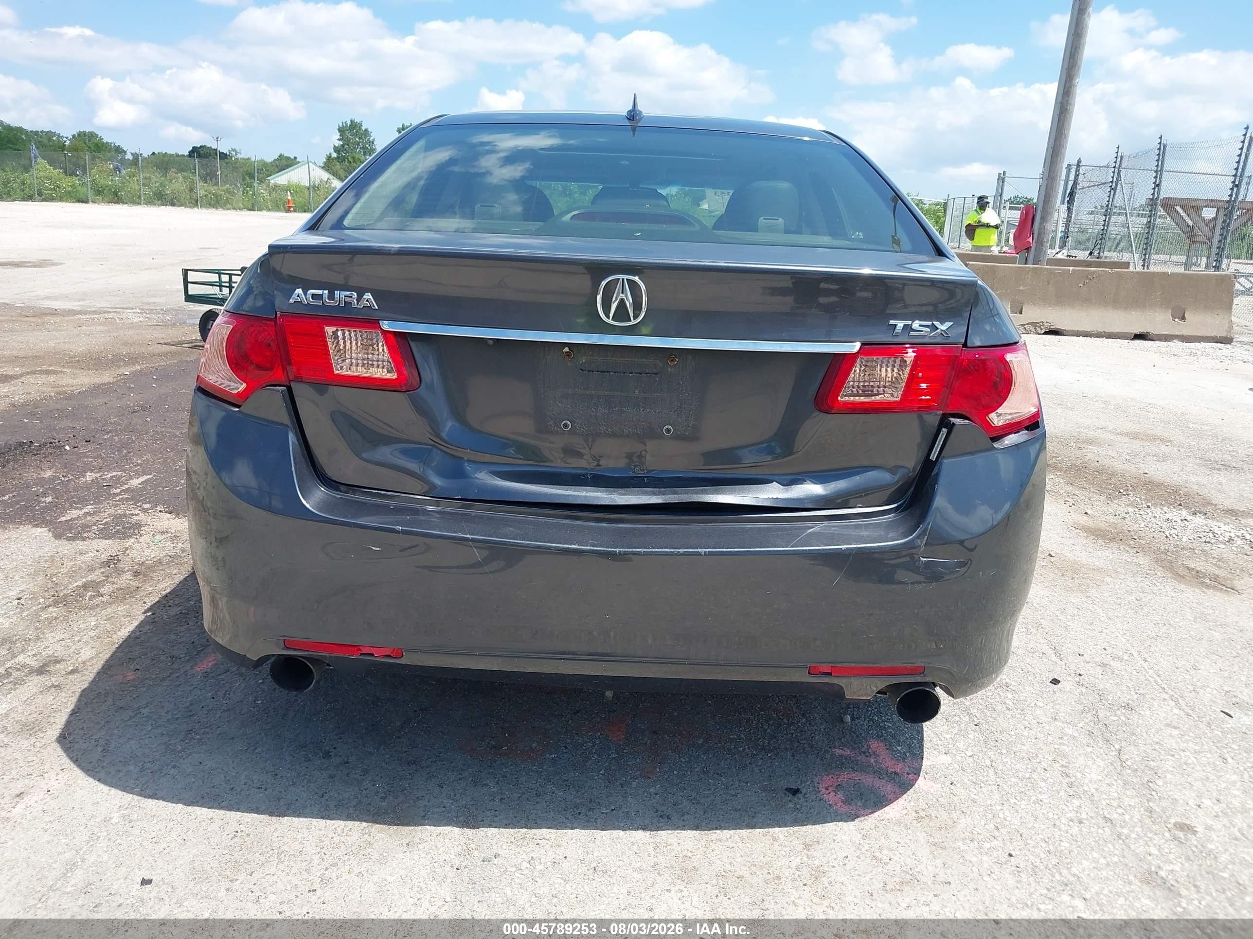 2012 Acura Tsx 2.4 Gray vin: JH4CU2F61CC030778
