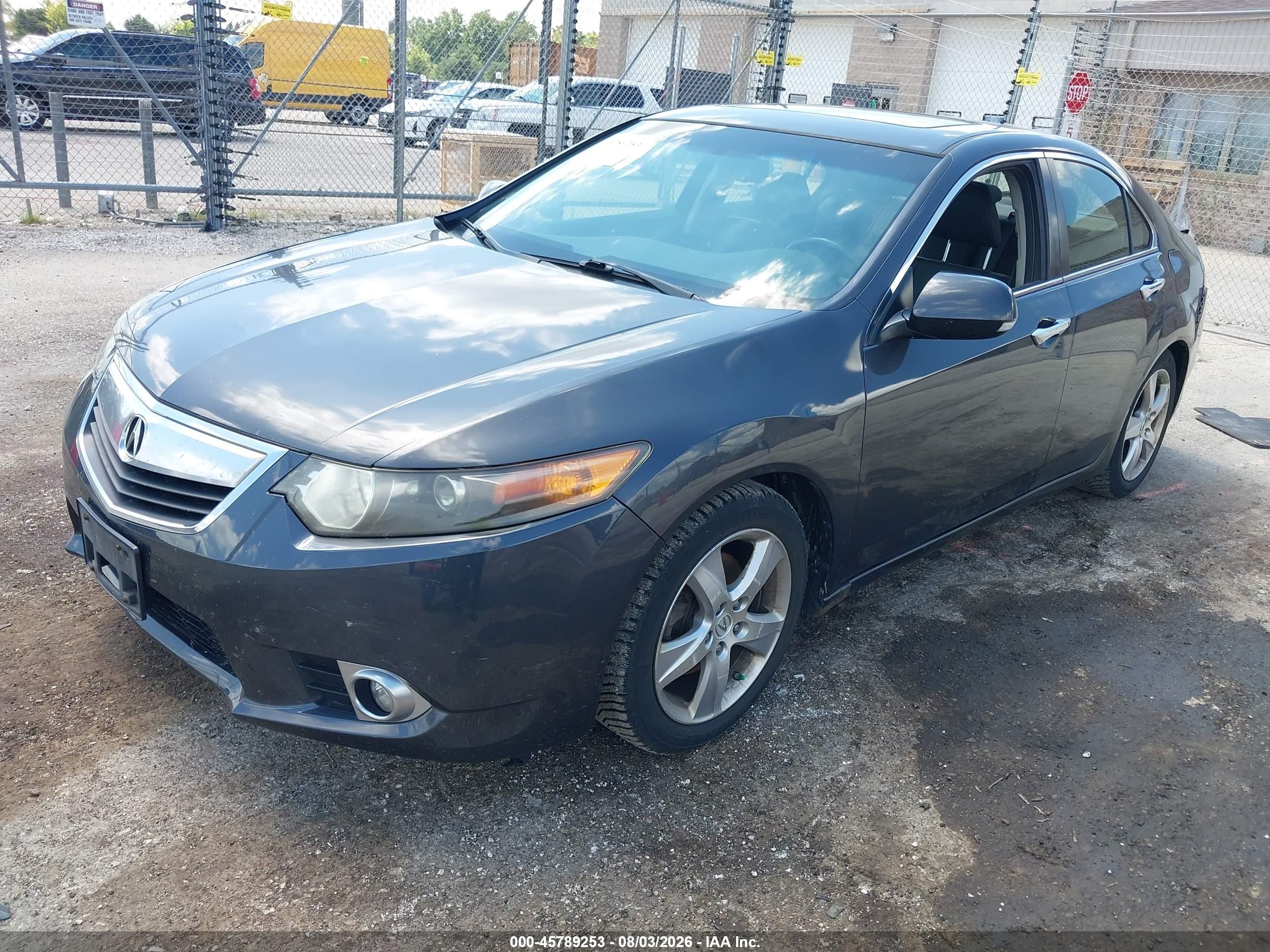 2012 Acura Tsx 2.4 Gray vin: JH4CU2F61CC030778