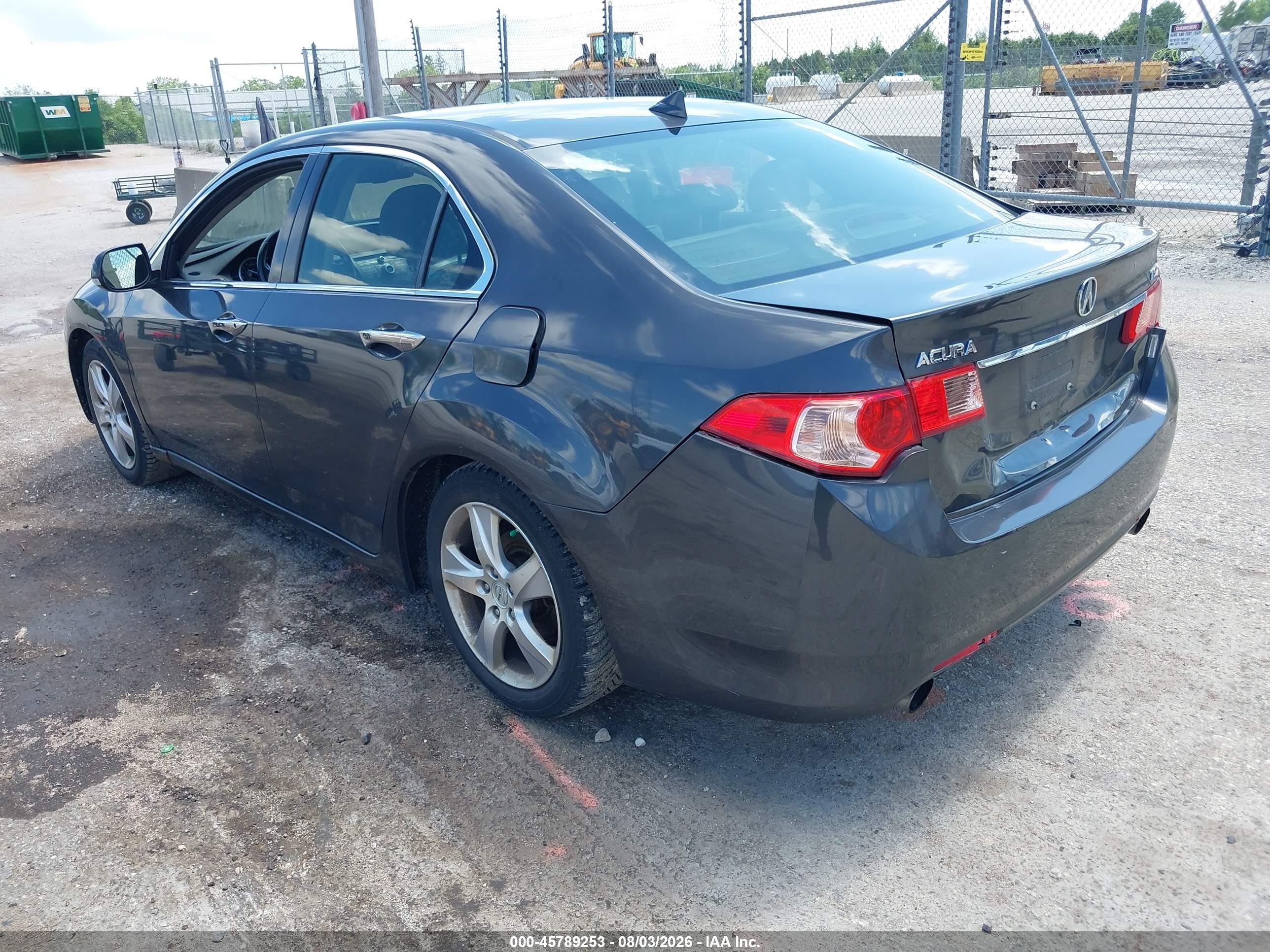 2012 Acura Tsx 2.4 Gray vin: JH4CU2F61CC030778