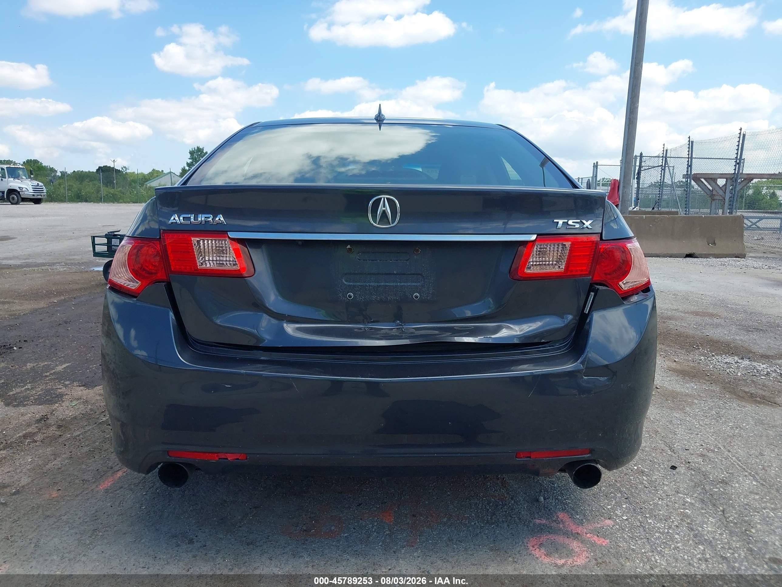 2012 Acura Tsx 2.4 Gray vin: JH4CU2F61CC030778