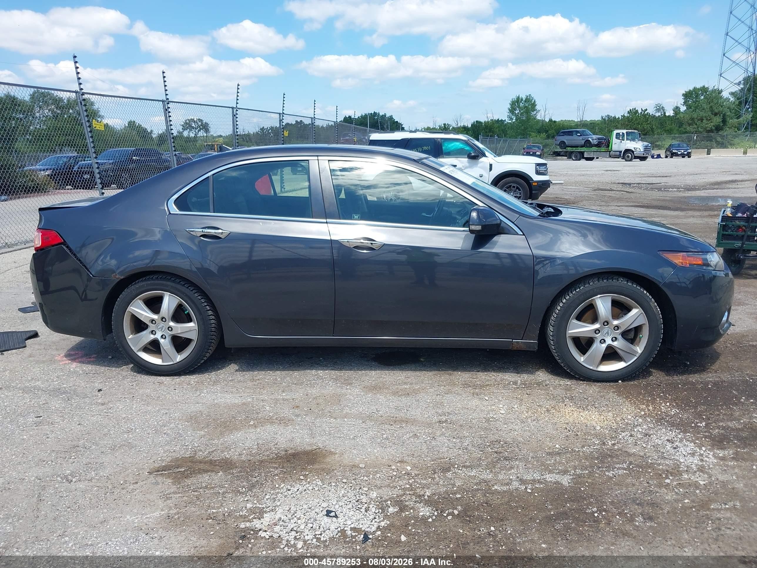 2012 Acura Tsx 2.4 Gray vin: JH4CU2F61CC030778