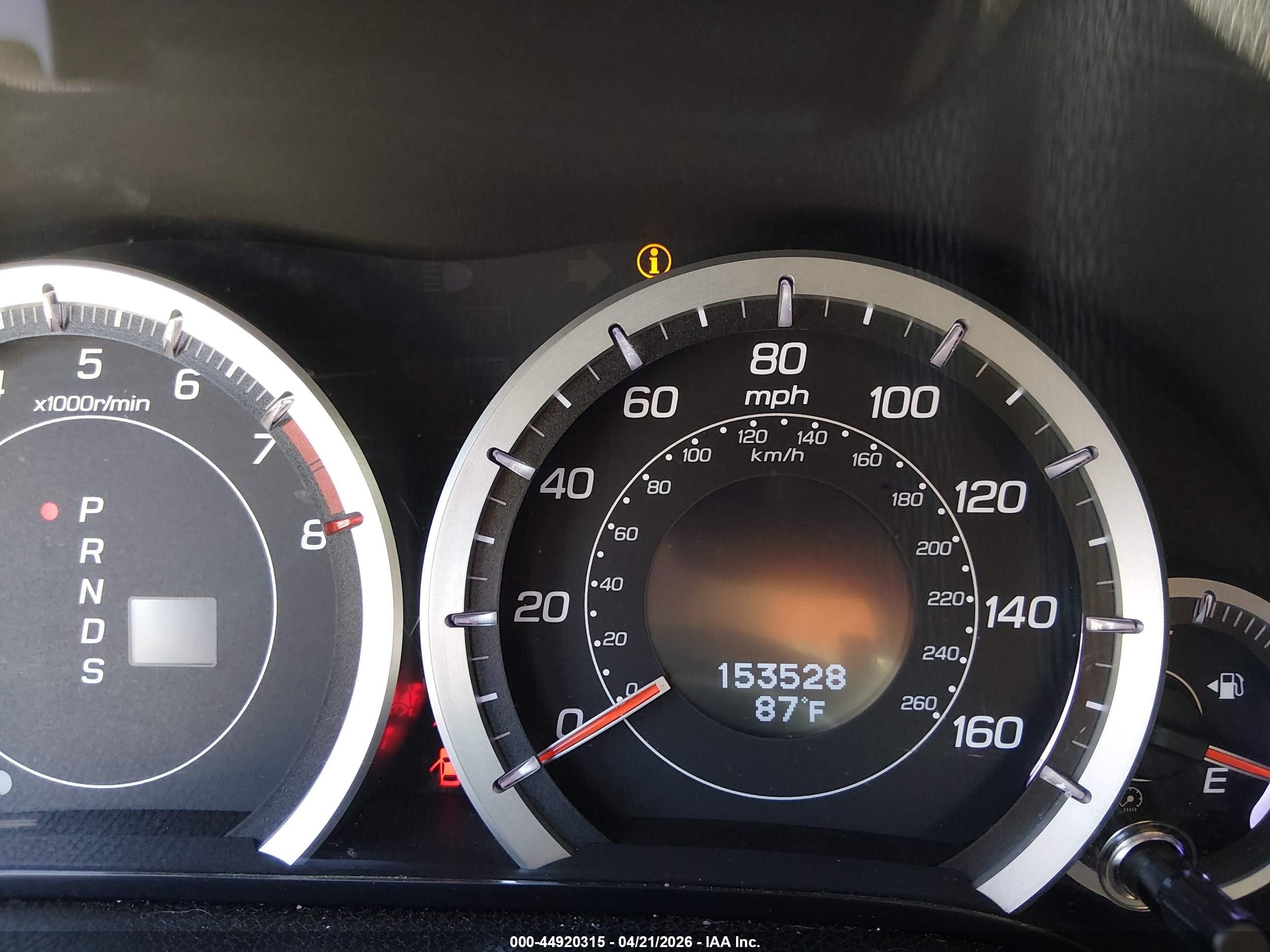 2013 Acura Tsx 2.4 White vin: JH4CU2F61DC007437