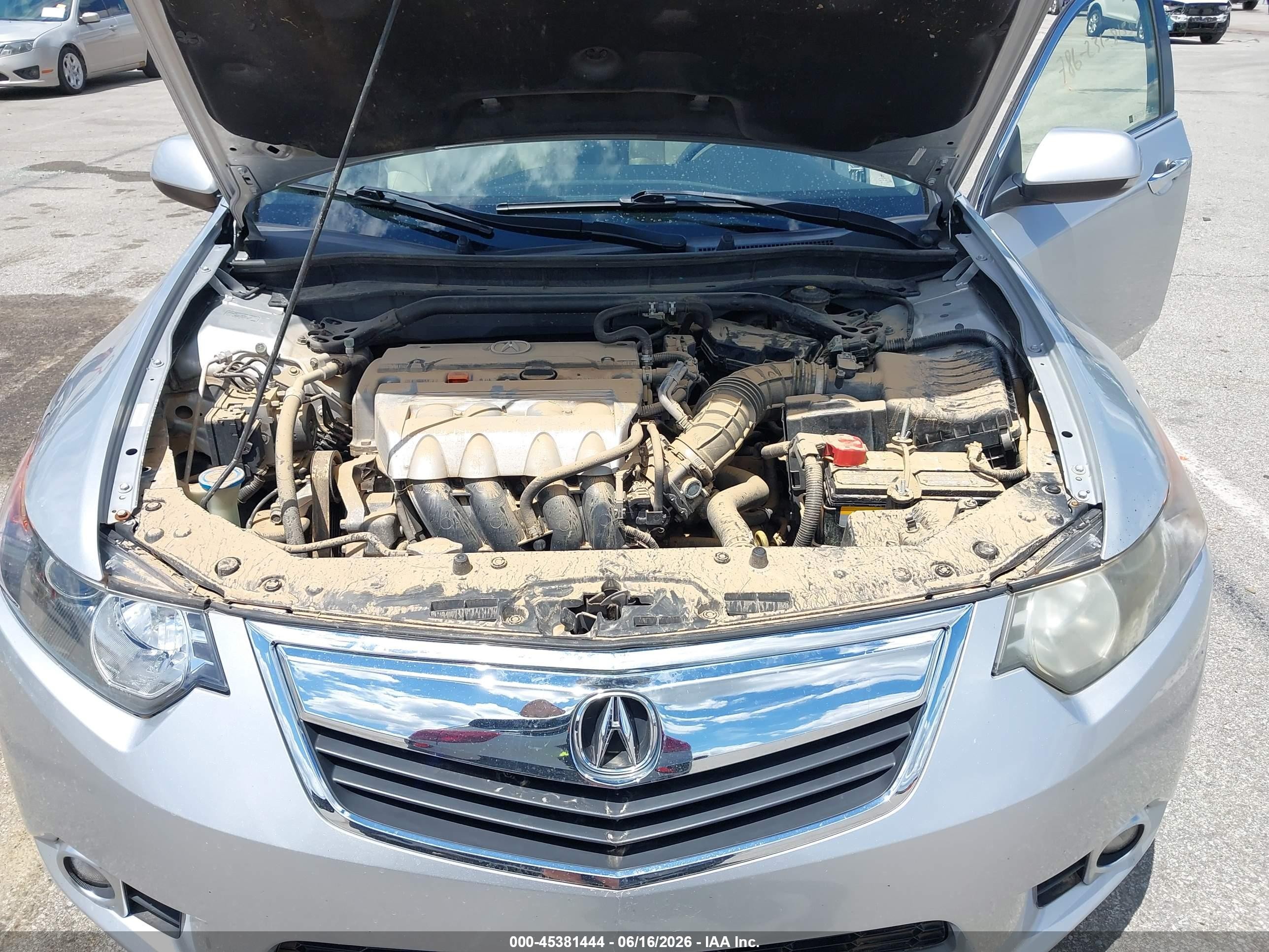 2013 Acura Tsx 2.4 Silver vin: JH4CU2F61DC010063