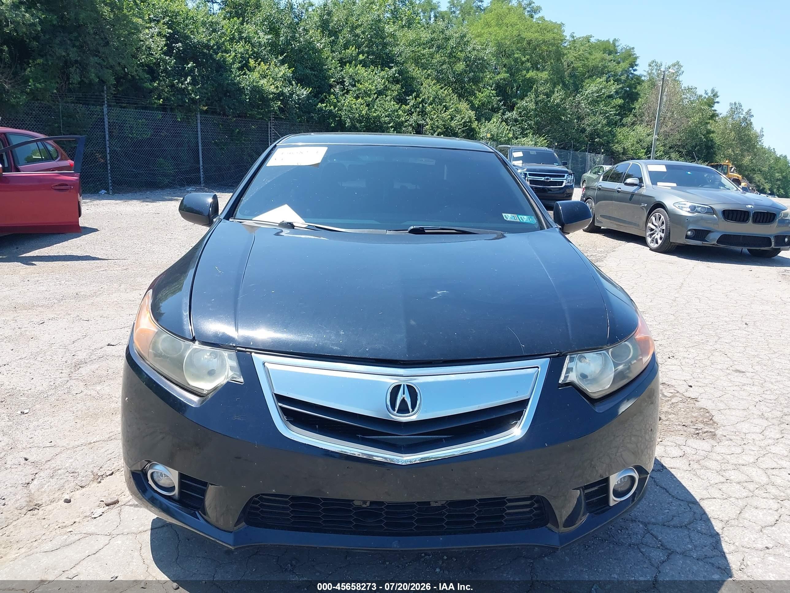 2014 Acura Tsx 2.4 Black vin: JH4CU2F61EC004281