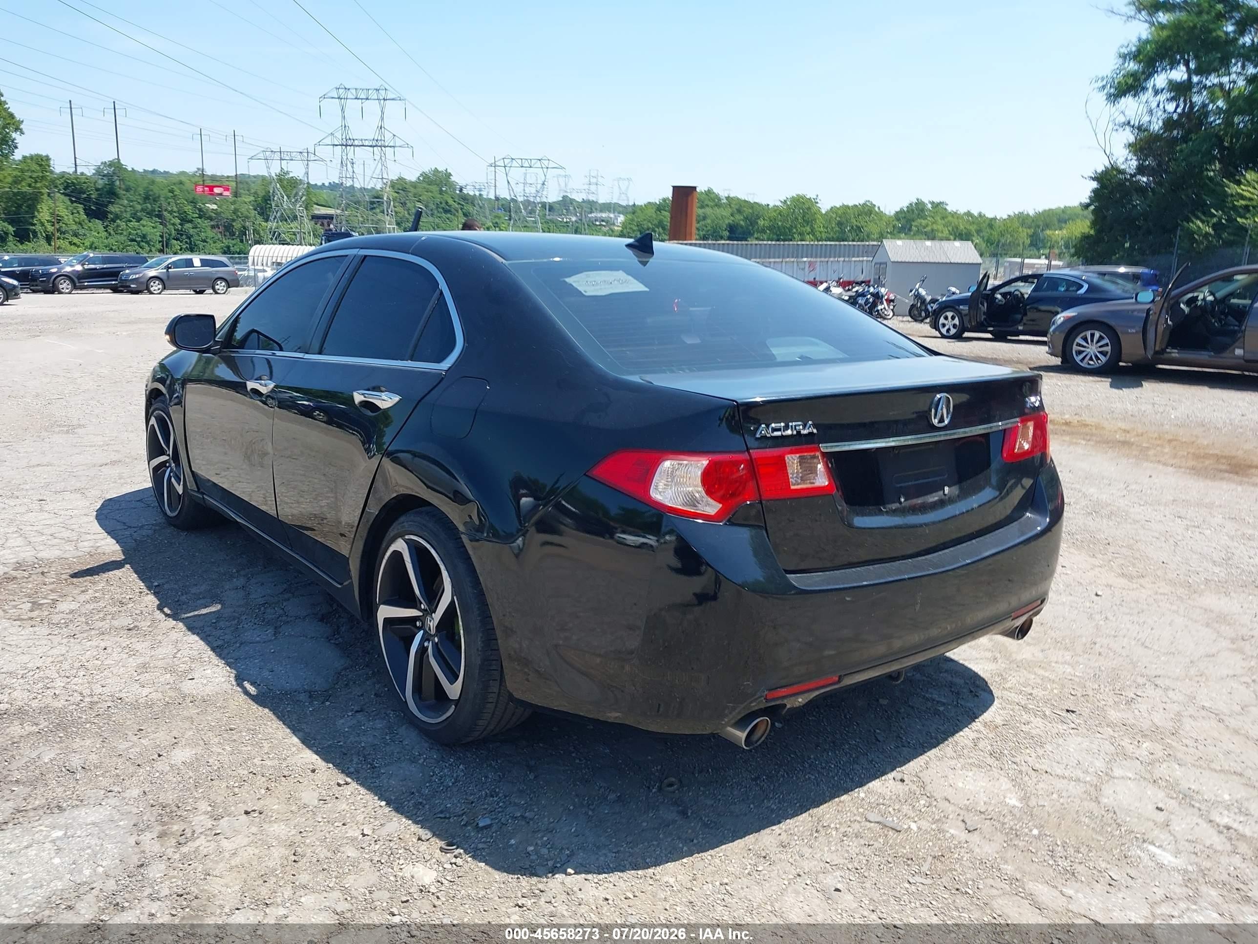 2014 Acura Tsx 2.4 Black vin: JH4CU2F61EC004281