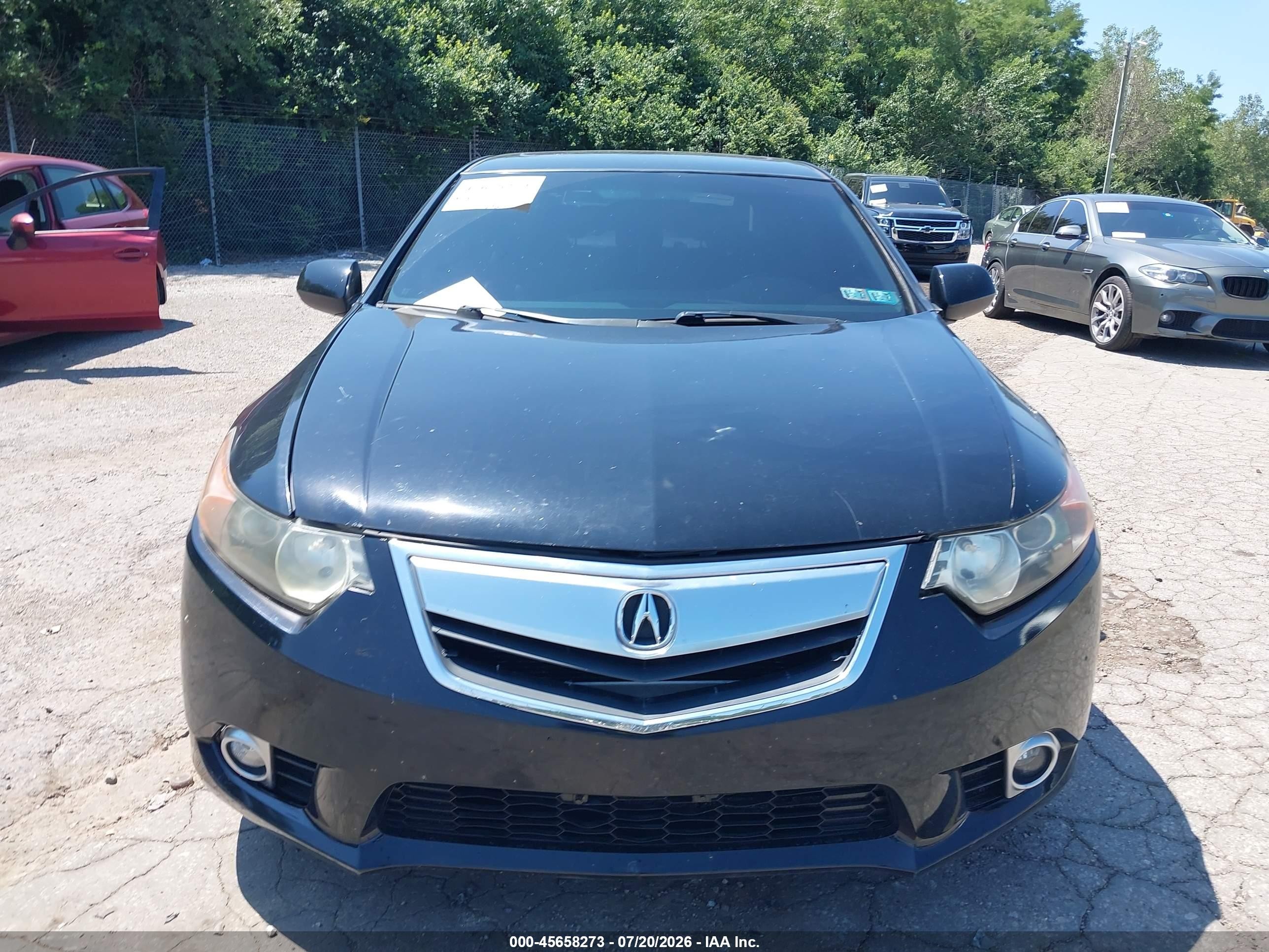2014 Acura Tsx 2.4 Black vin: JH4CU2F61EC004281