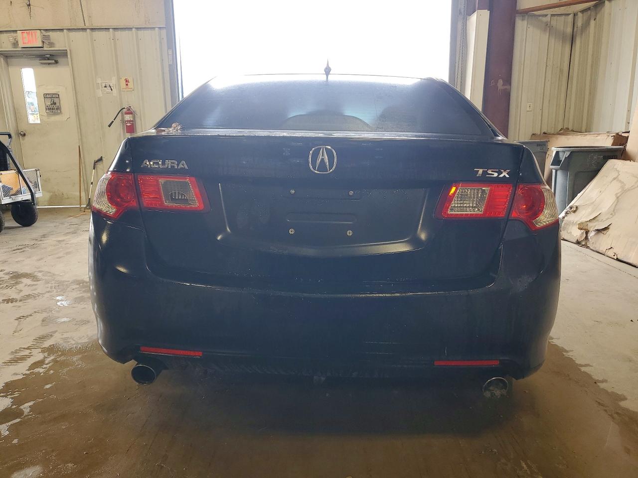 2010 Acura Tsx Black vin: JH4CU2F62AC006518
