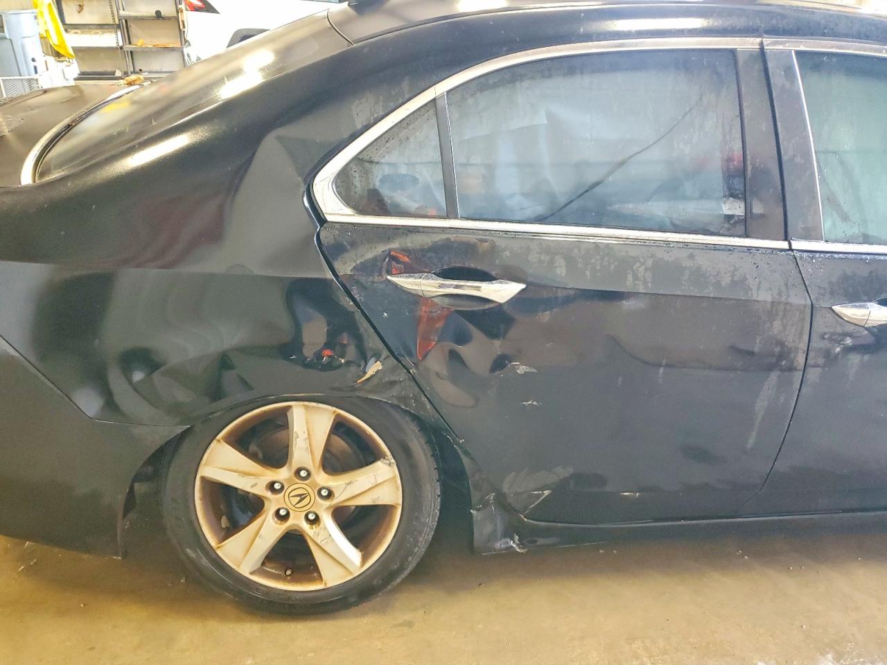 2010 Acura Tsx Black vin: JH4CU2F62AC006518