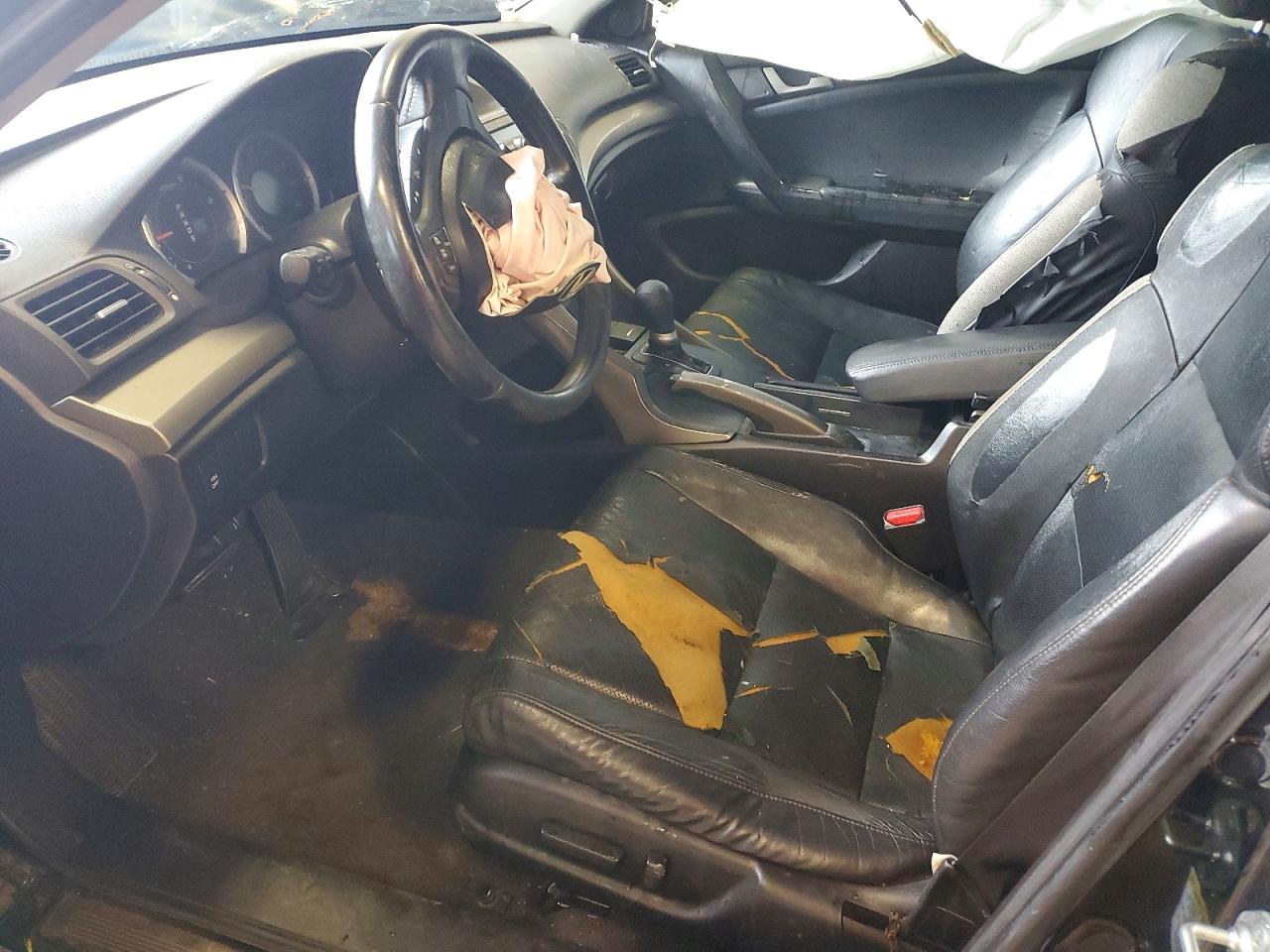 2010 Acura Tsx Black vin: JH4CU2F62AC006518
