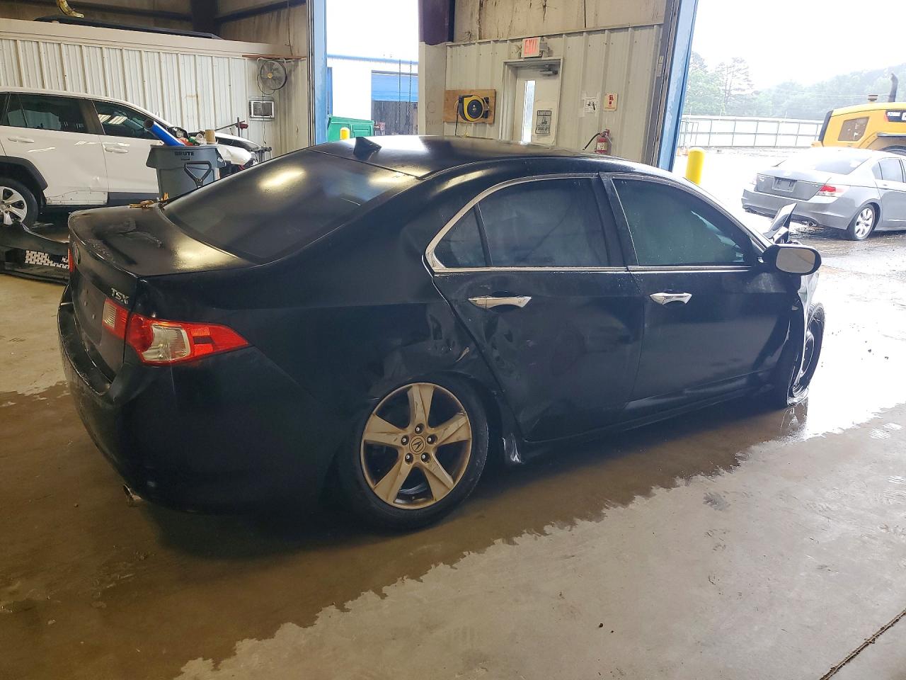 2010 Acura Tsx Black vin: JH4CU2F62AC006518