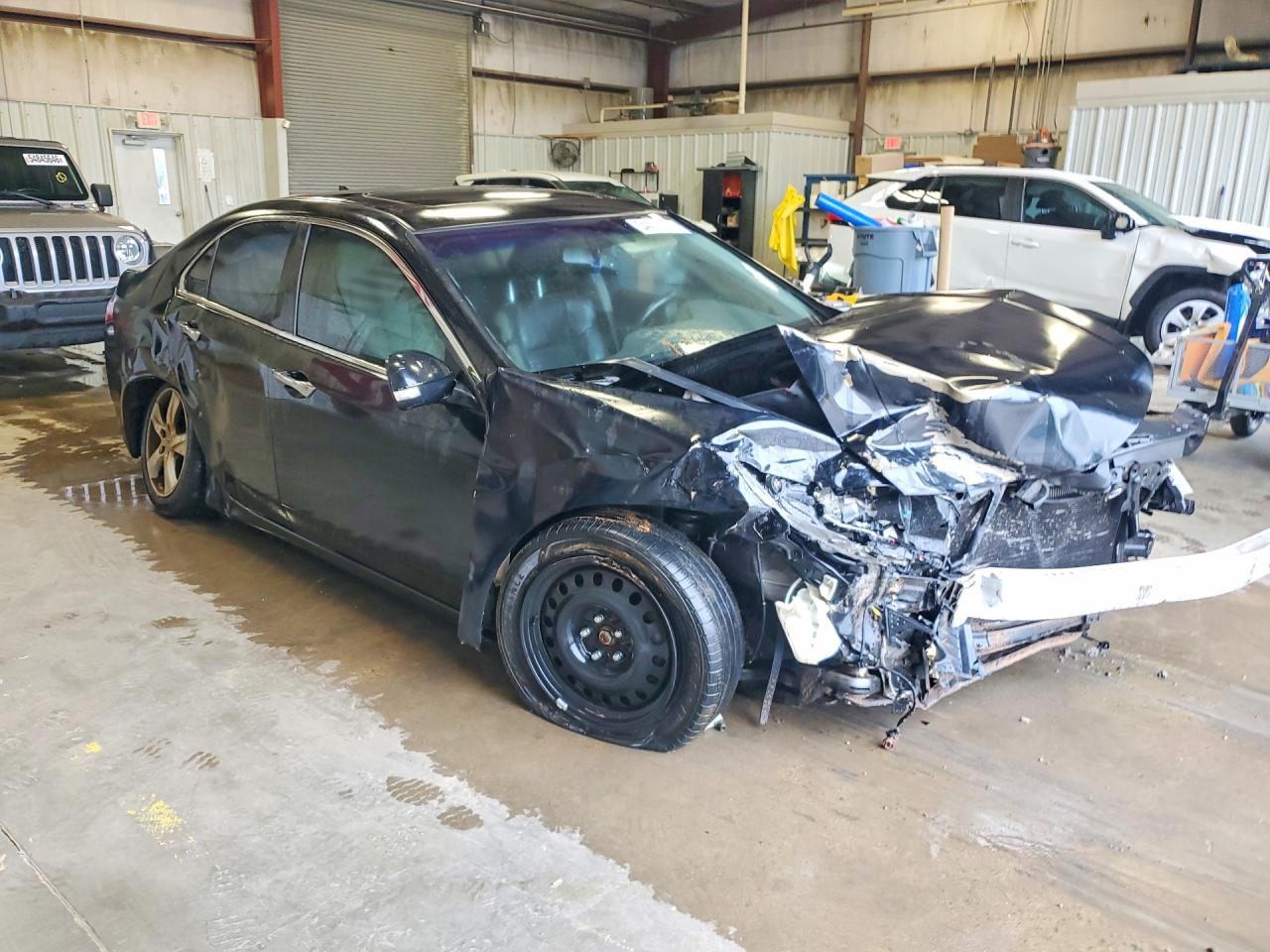 2010 Acura Tsx Black vin: JH4CU2F62AC006518
