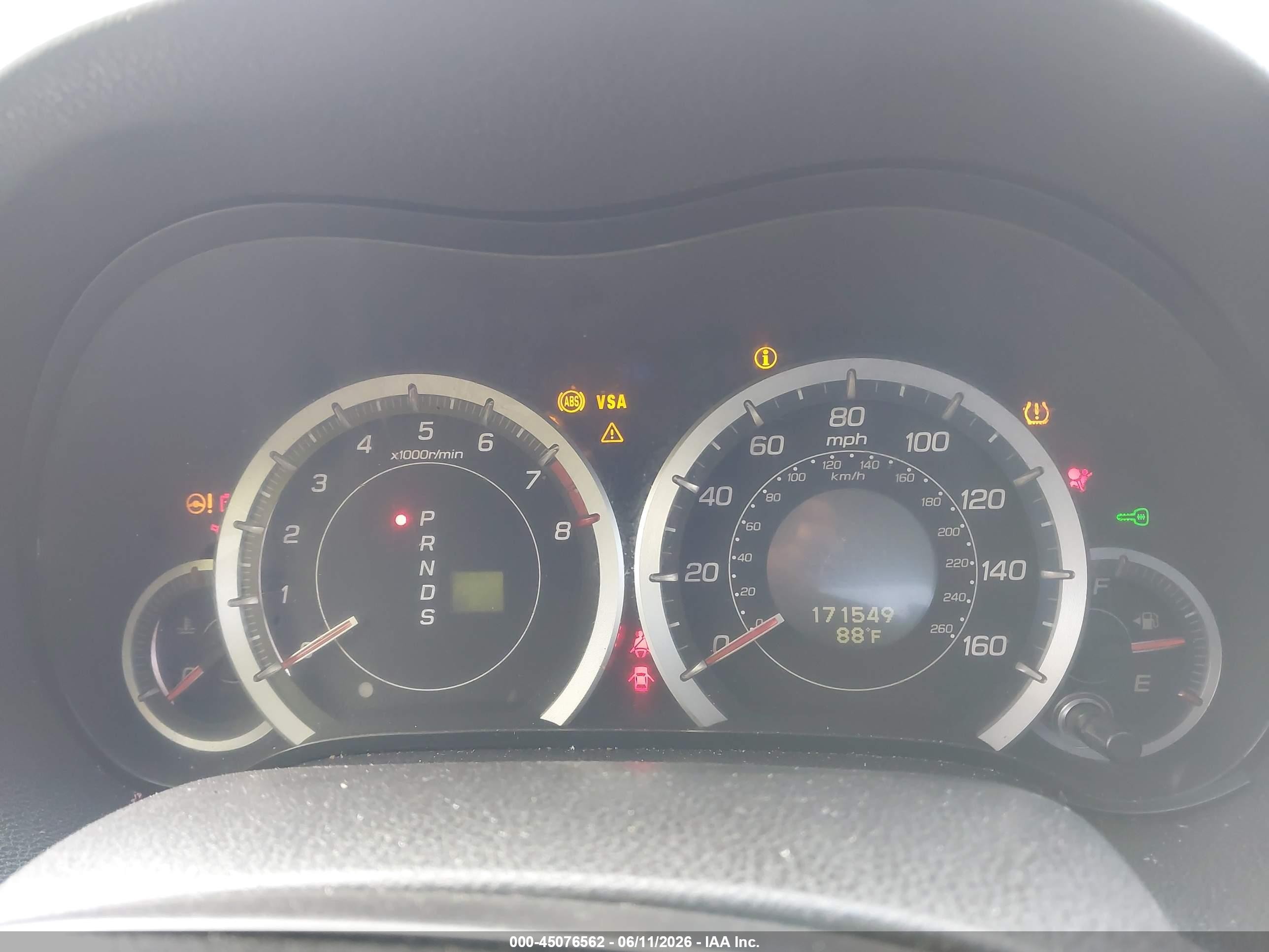 2010 Acura Tsx 2.4 Silver vin: JH4CU2F62AC007023