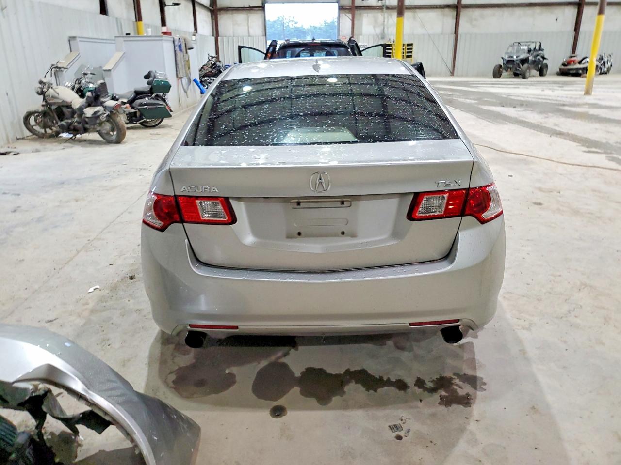 2010 Acura Tsx Silver vin: JH4CU2F62AC010407