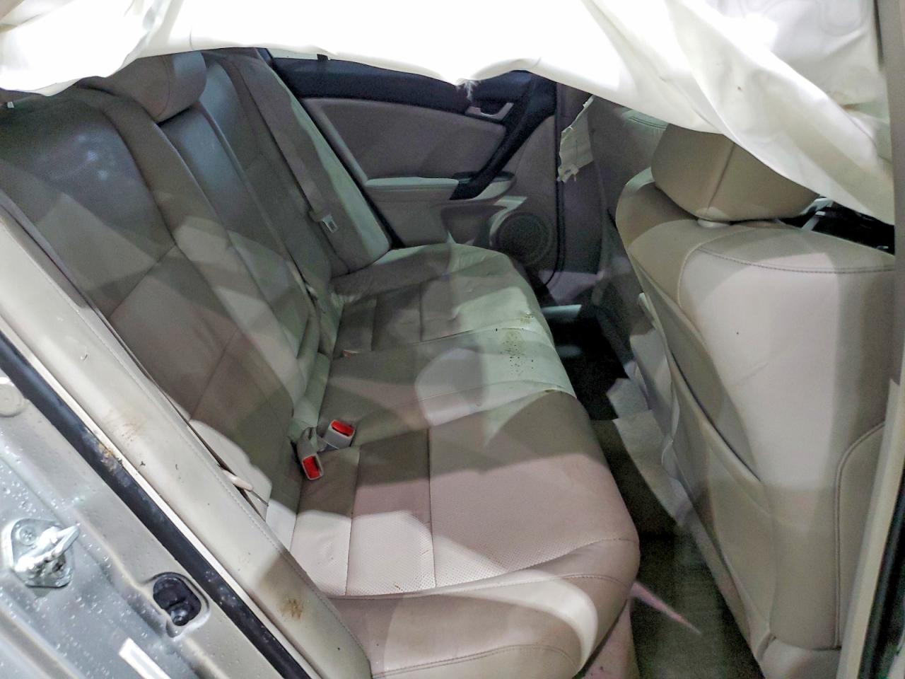 2010 Acura Tsx Silver vin: JH4CU2F62AC010407