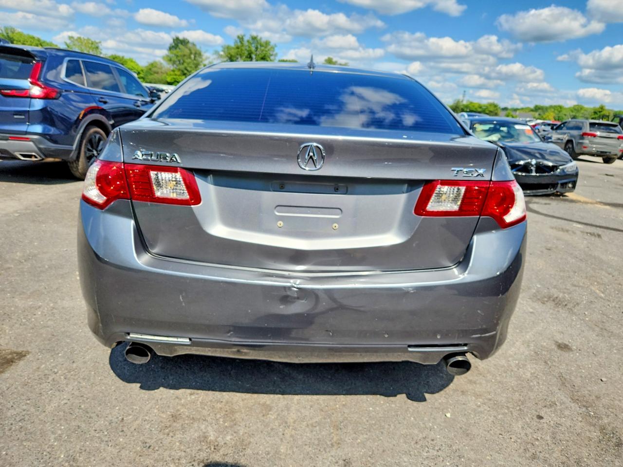 2010 Acura Tsx Gray vin: JH4CU2F62AC019690