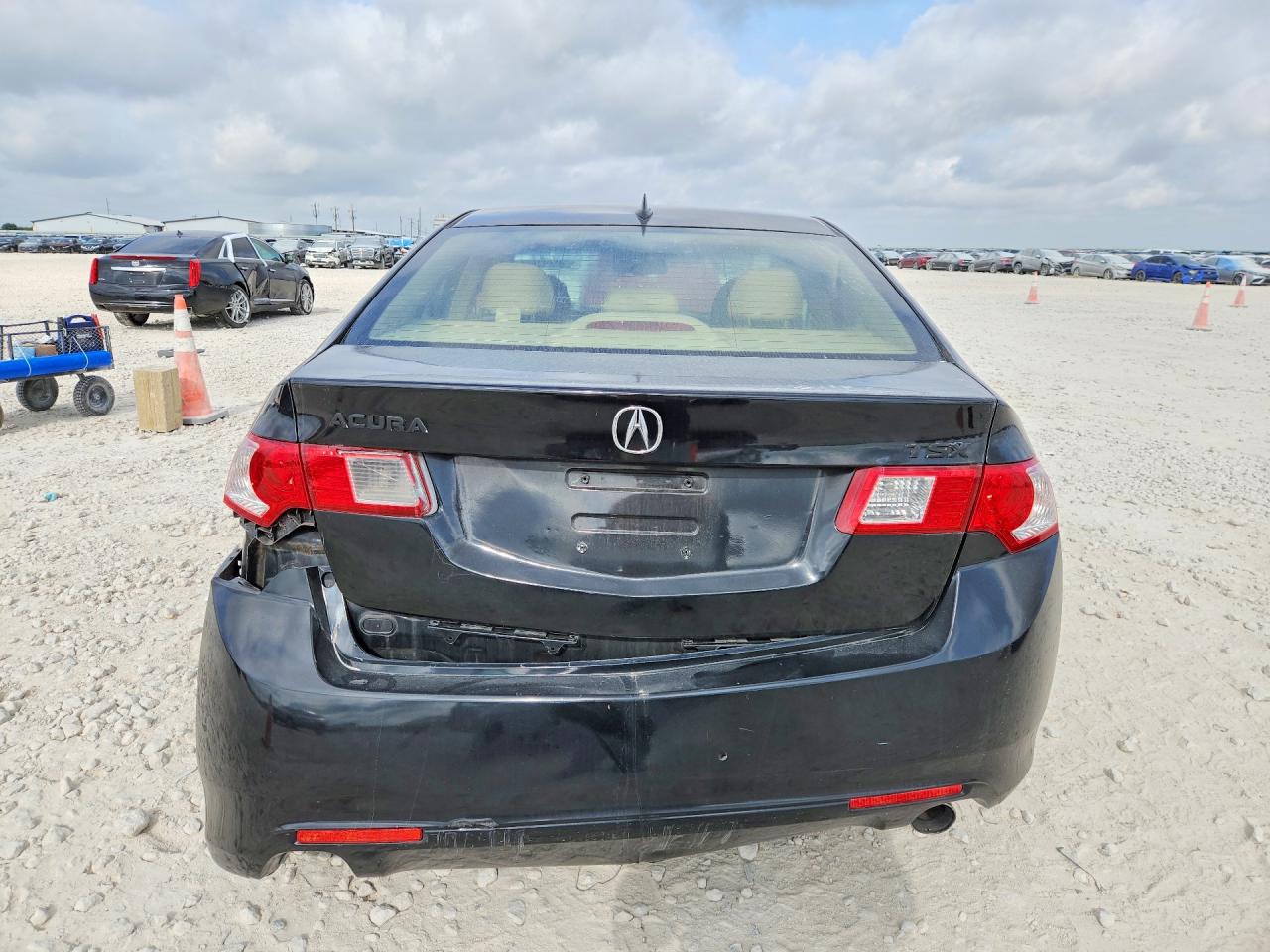 2010 Acura Tsx Black vin: JH4CU2F62AC026378