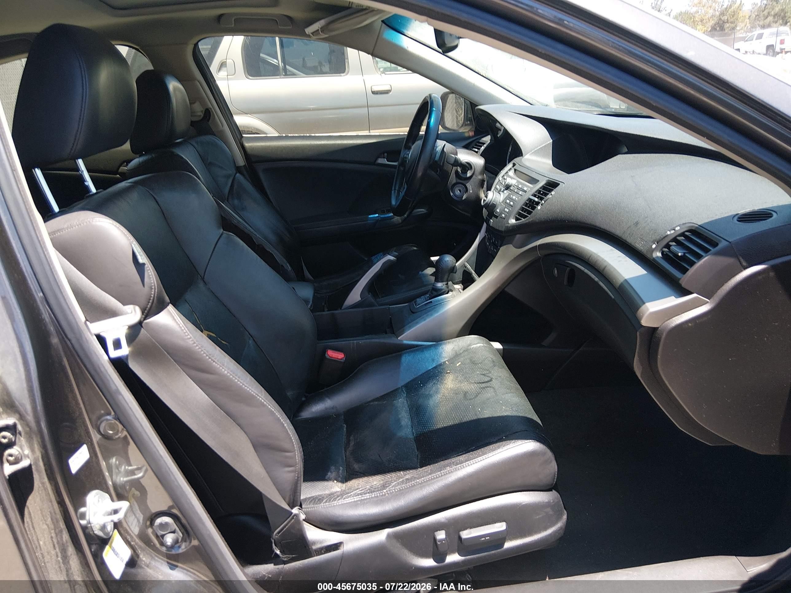 2010 Acura Tsx 2.4 Gray vin: JH4CU2F62AC027904