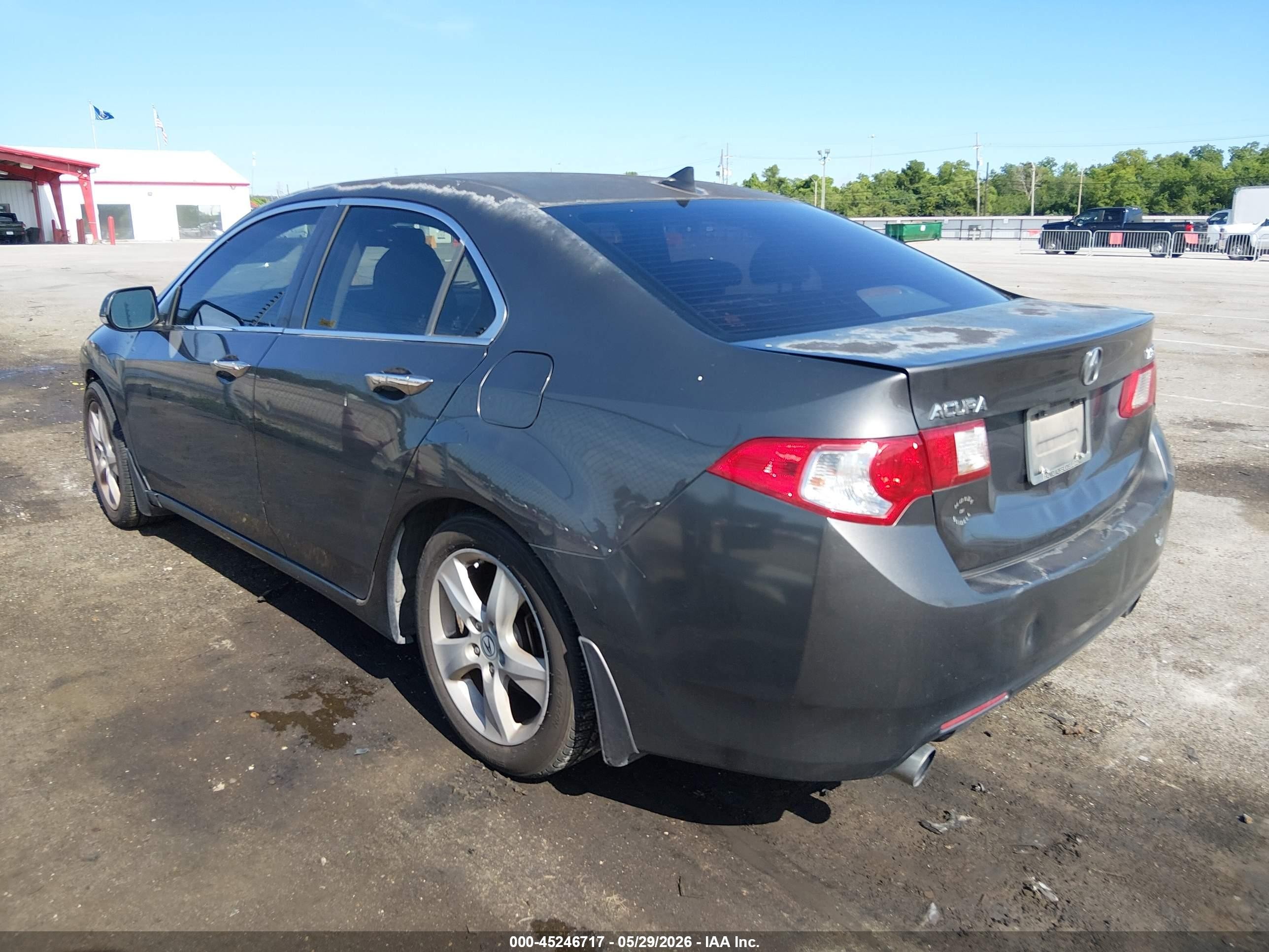 2010 Acura Tsx 2.4 Gray vin: JH4CU2F62AC028731