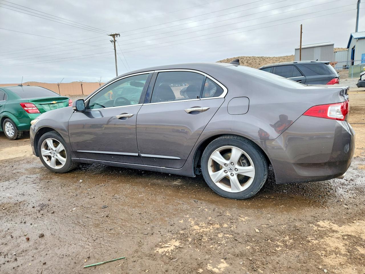 2010 Acura Tsx Gray vin: JH4CU2F62AC029250