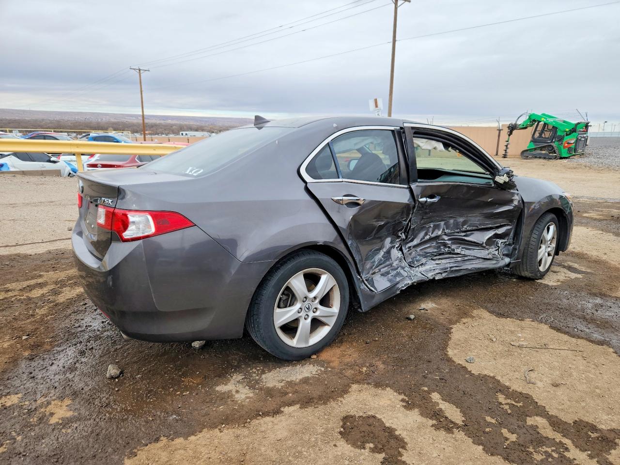 2010 Acura Tsx Gray vin: JH4CU2F62AC029250