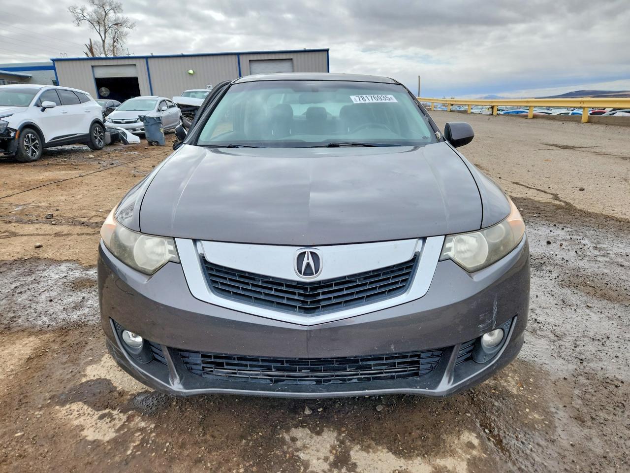 2010 Acura Tsx Gray vin: JH4CU2F62AC029250