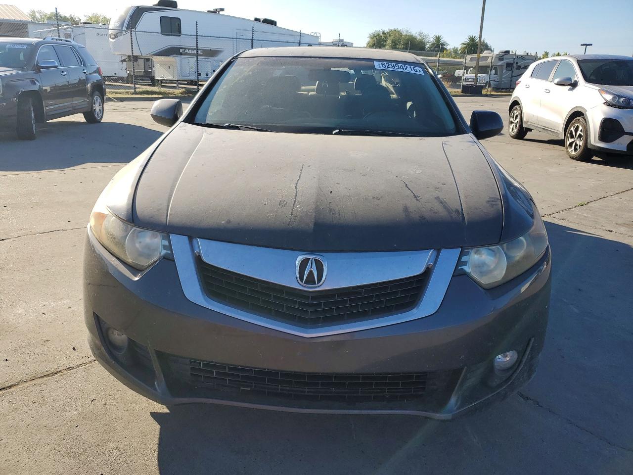 2010 Acura Tsx Gray vin: JH4CU2F62AC032231