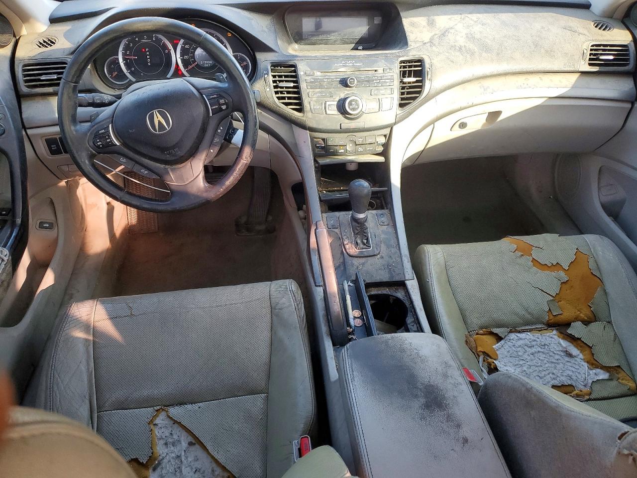 2010 Acura Tsx Gray vin: JH4CU2F62AC032231