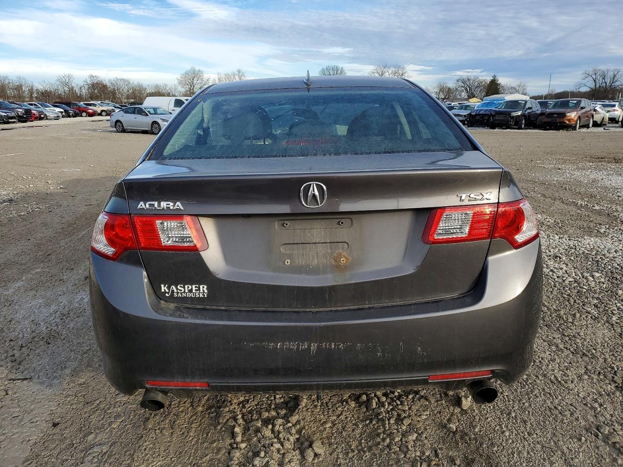 2010 Acura Tsx Gray vin: JH4CU2F62AC032648