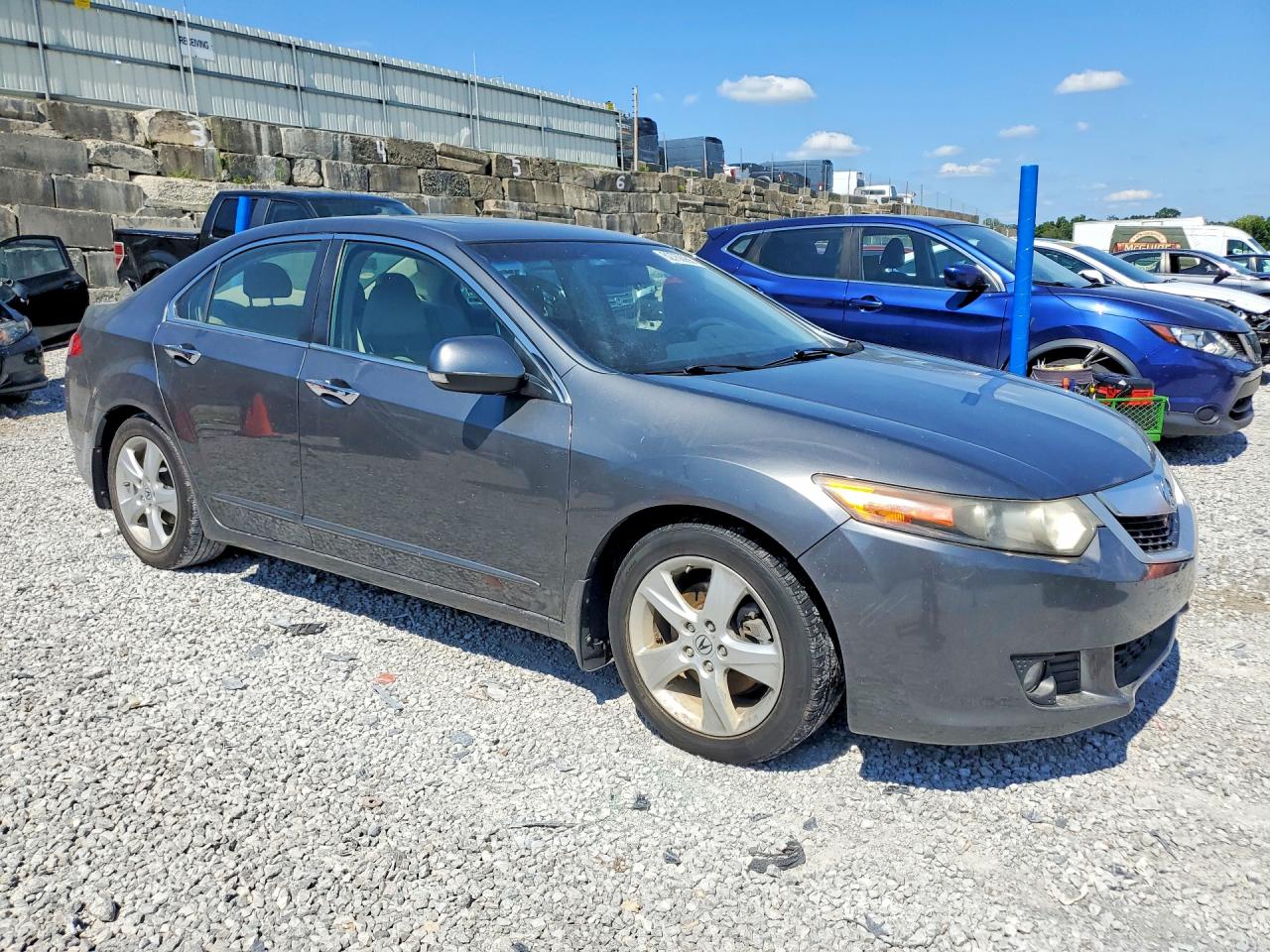 2010 Acura Tsx Серый vin: JH4CU2F62AC035565