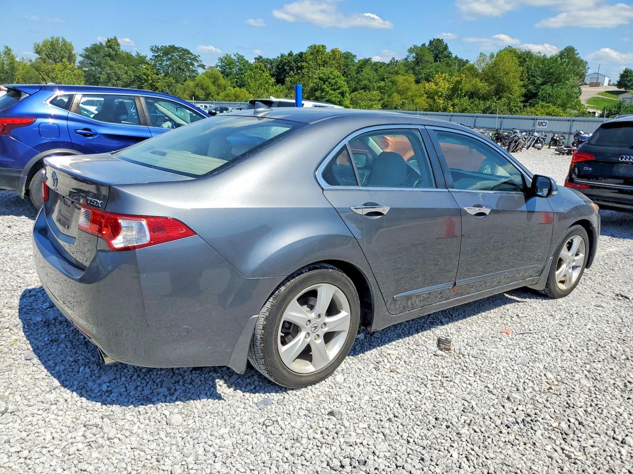 2010 Acura Tsx Серый vin: JH4CU2F62AC035565