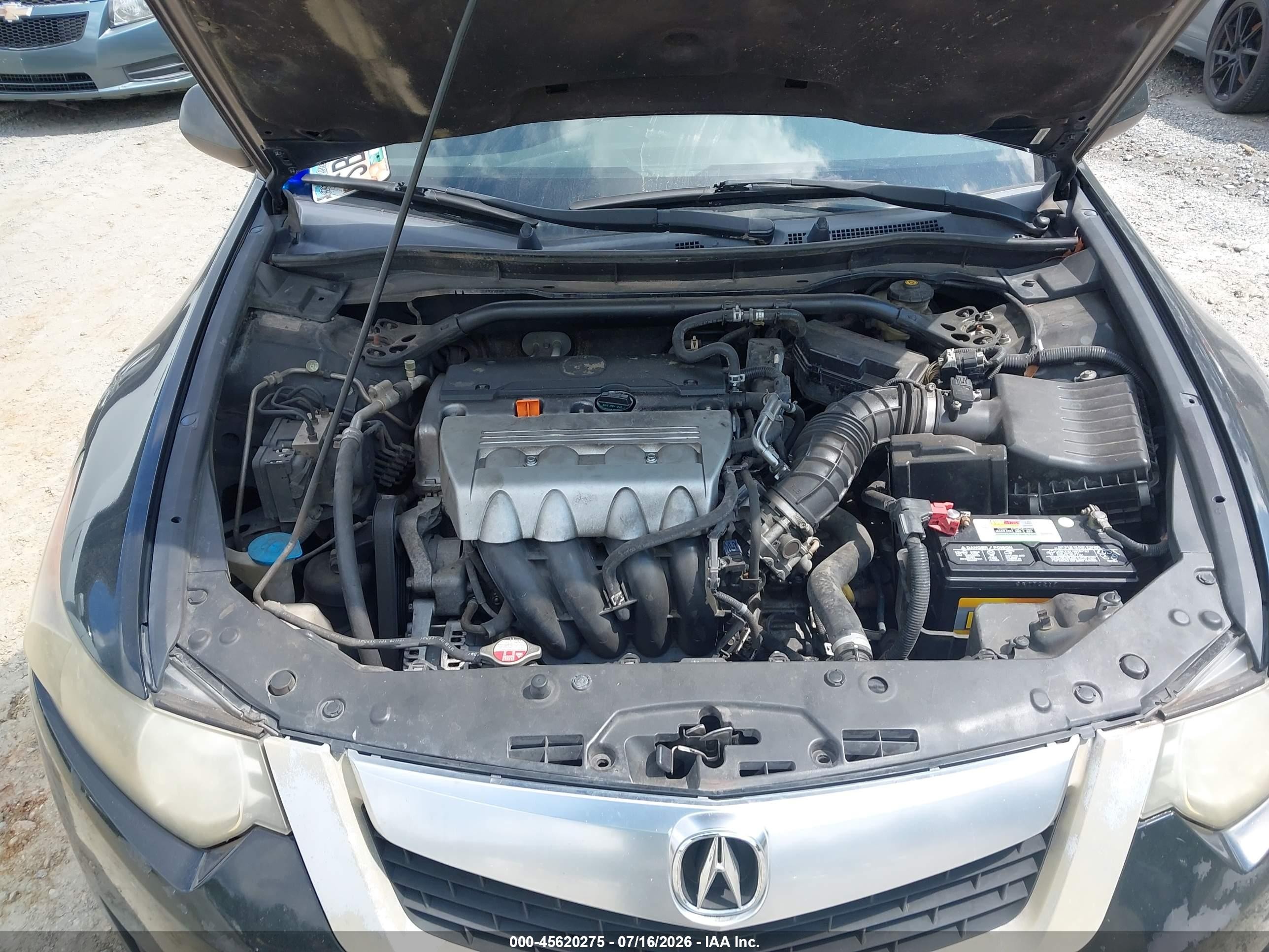 2010 Acura Tsx 2.4 Black vin: JH4CU2F62AC037445