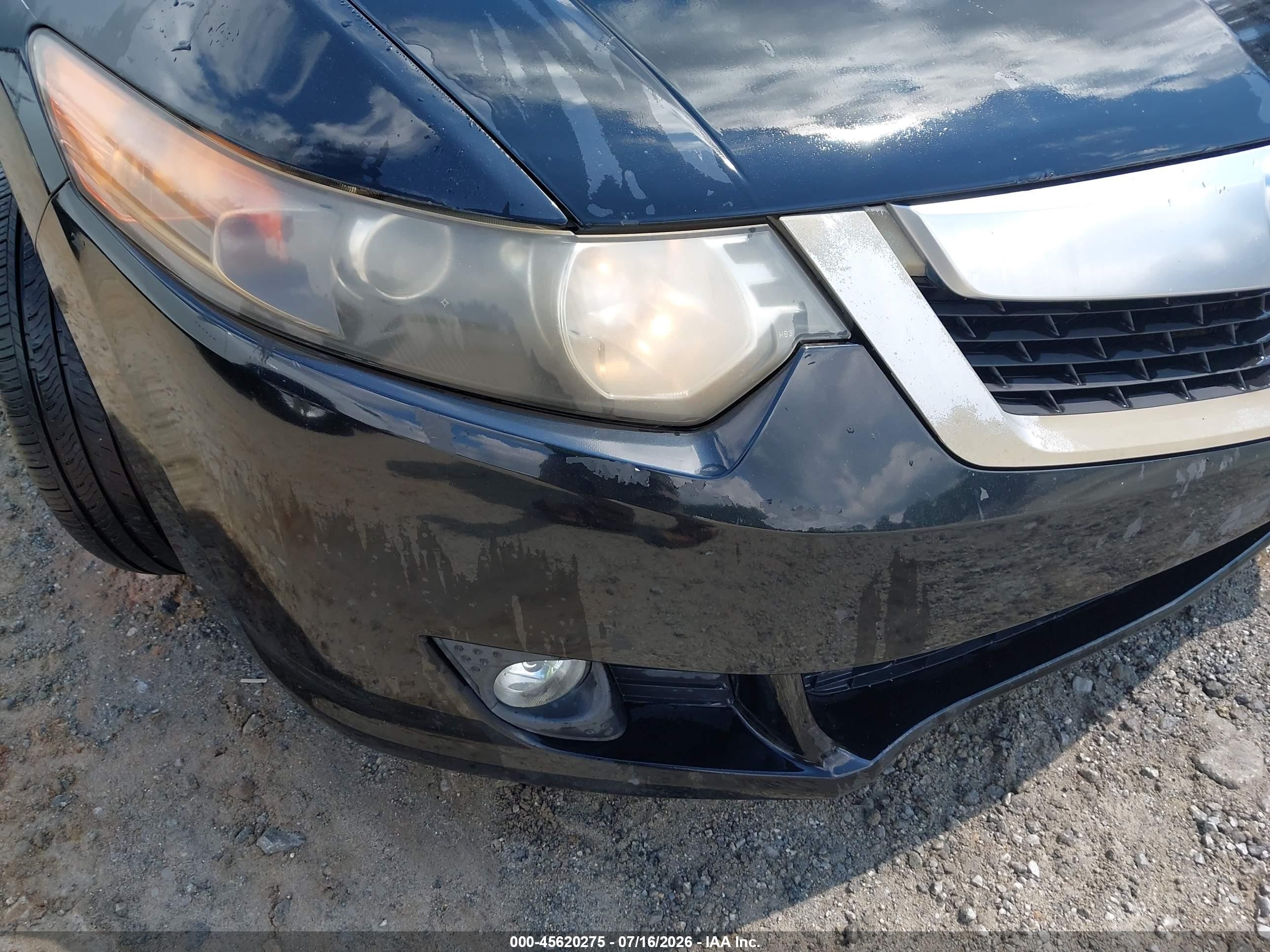 2010 Acura Tsx 2.4 Black vin: JH4CU2F62AC037445