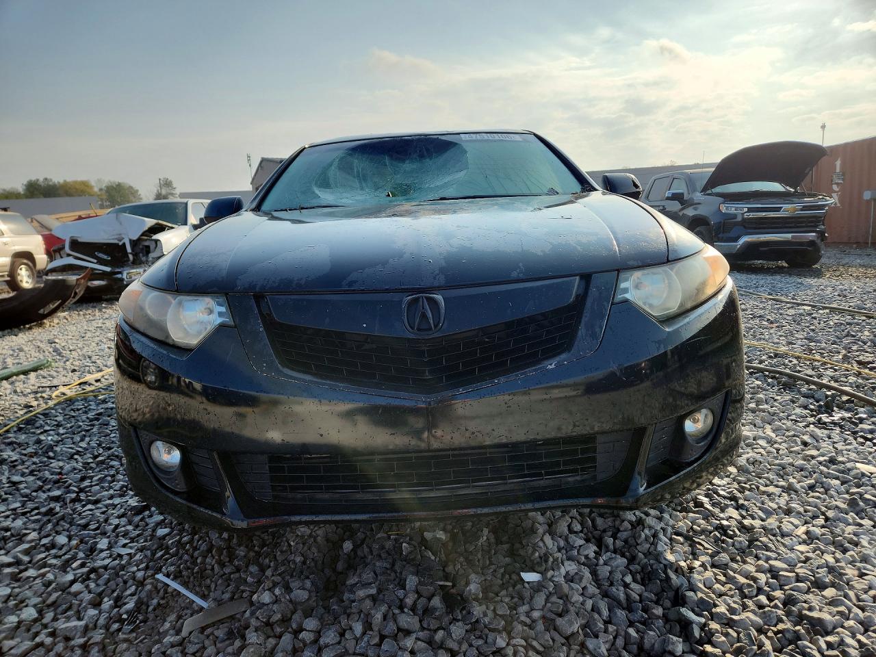 2010 Acura Tsx Black vin: JH4CU2F62AC038711