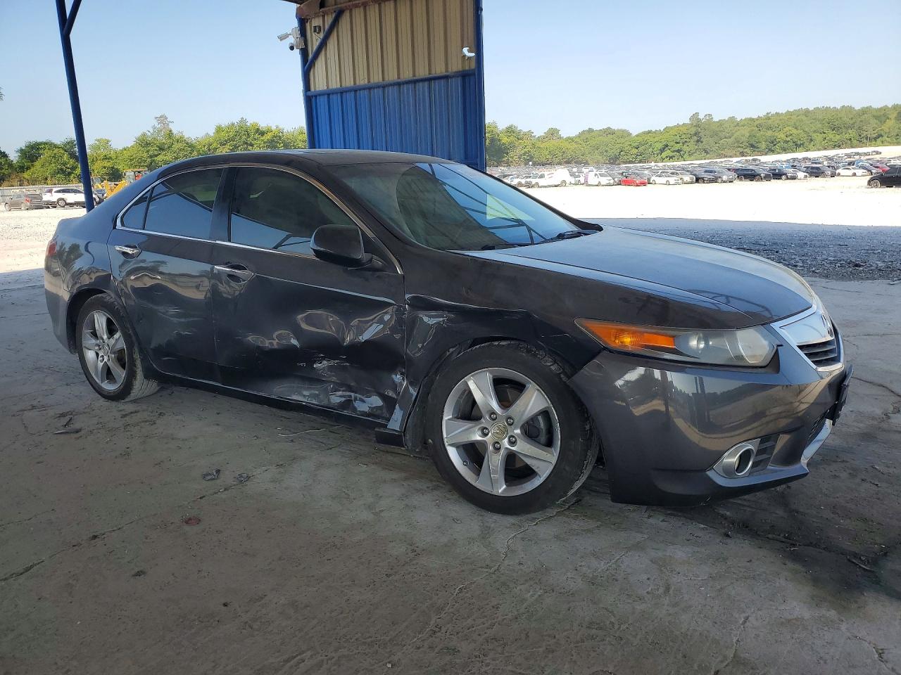 2011 Acura Tsx Серый vin: JH4CU2F62BC000655