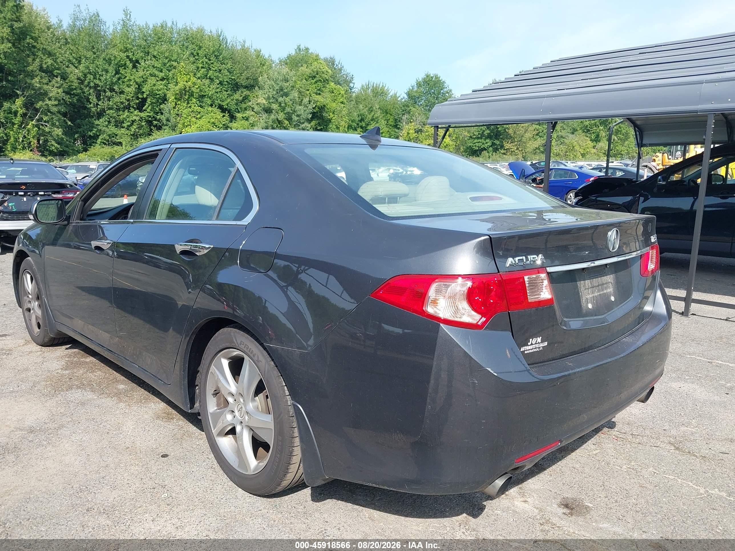 2011 Acura Tsx 2.4 Gray vin: JH4CU2F62BC001367